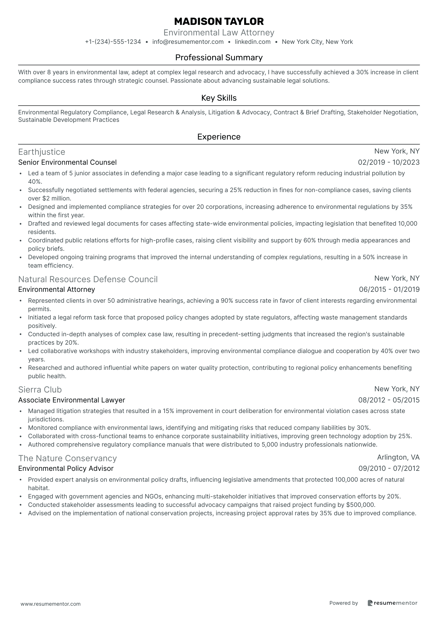 Environmental Law Attorney