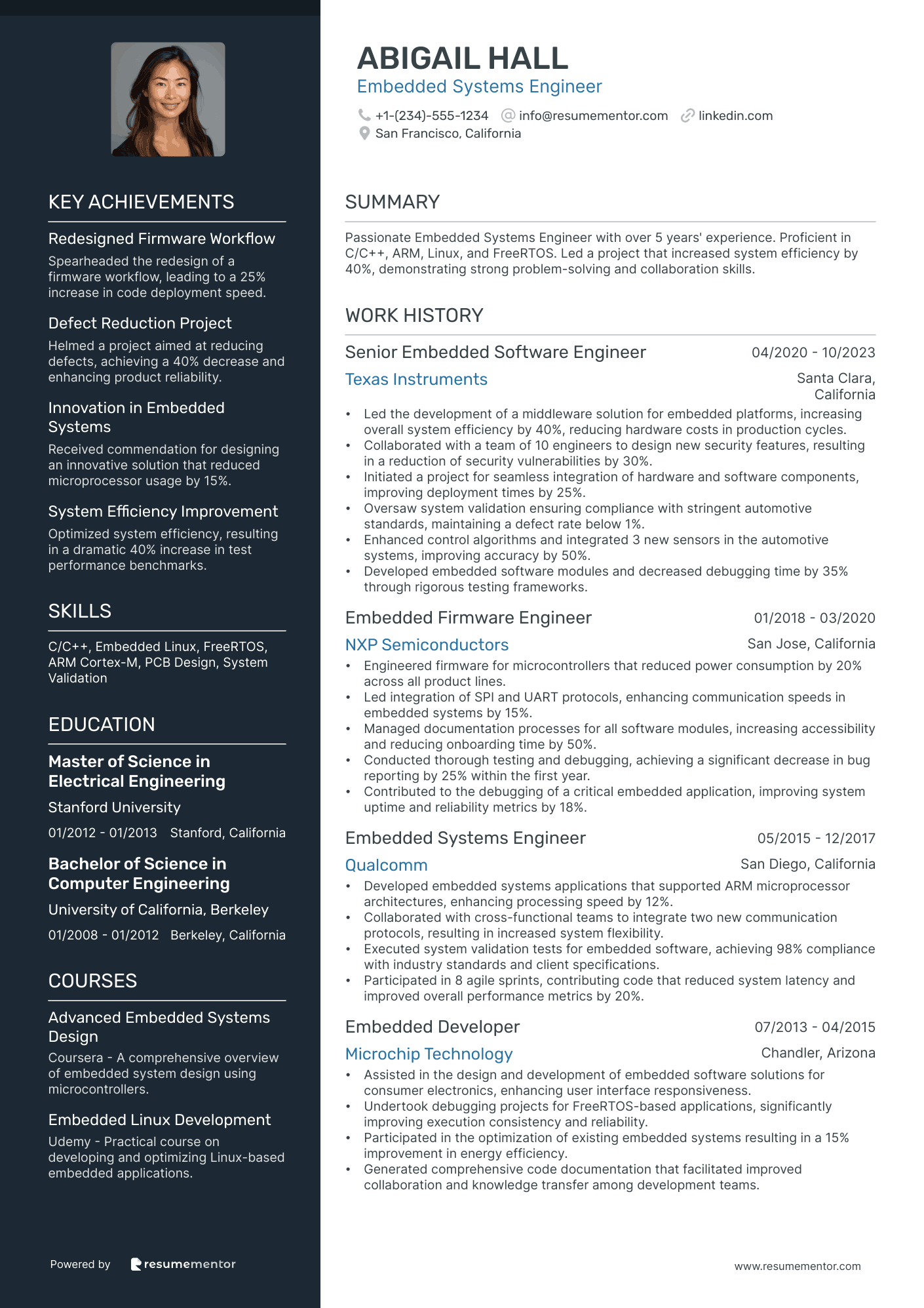 Embedded Systems Engineer