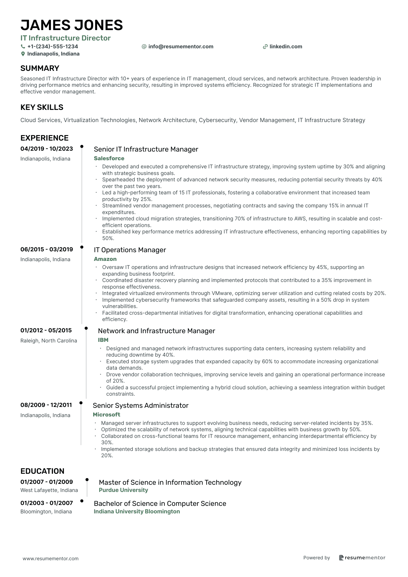 IT Infrastructure Director