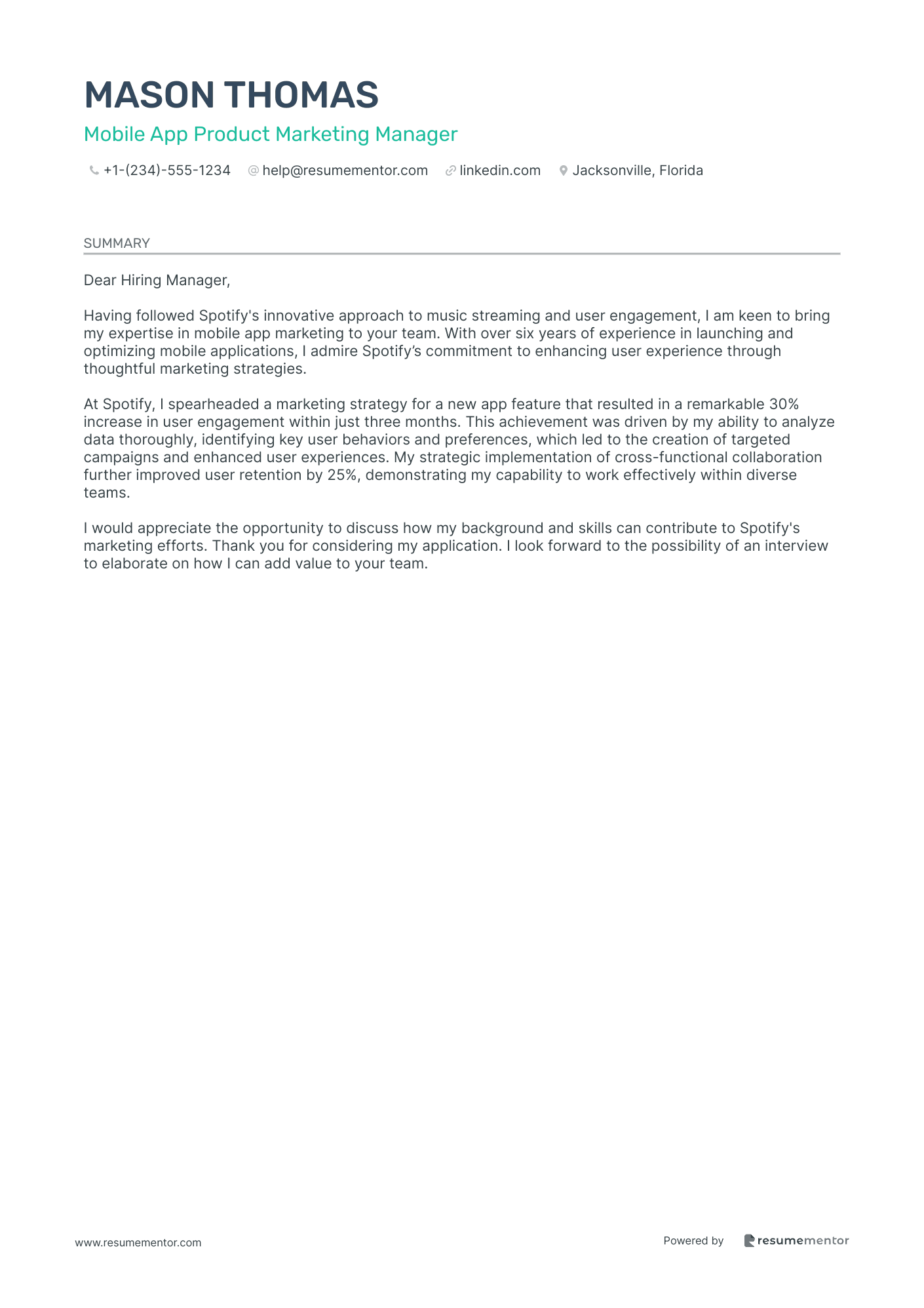Mobile App Product Marketing Manager
