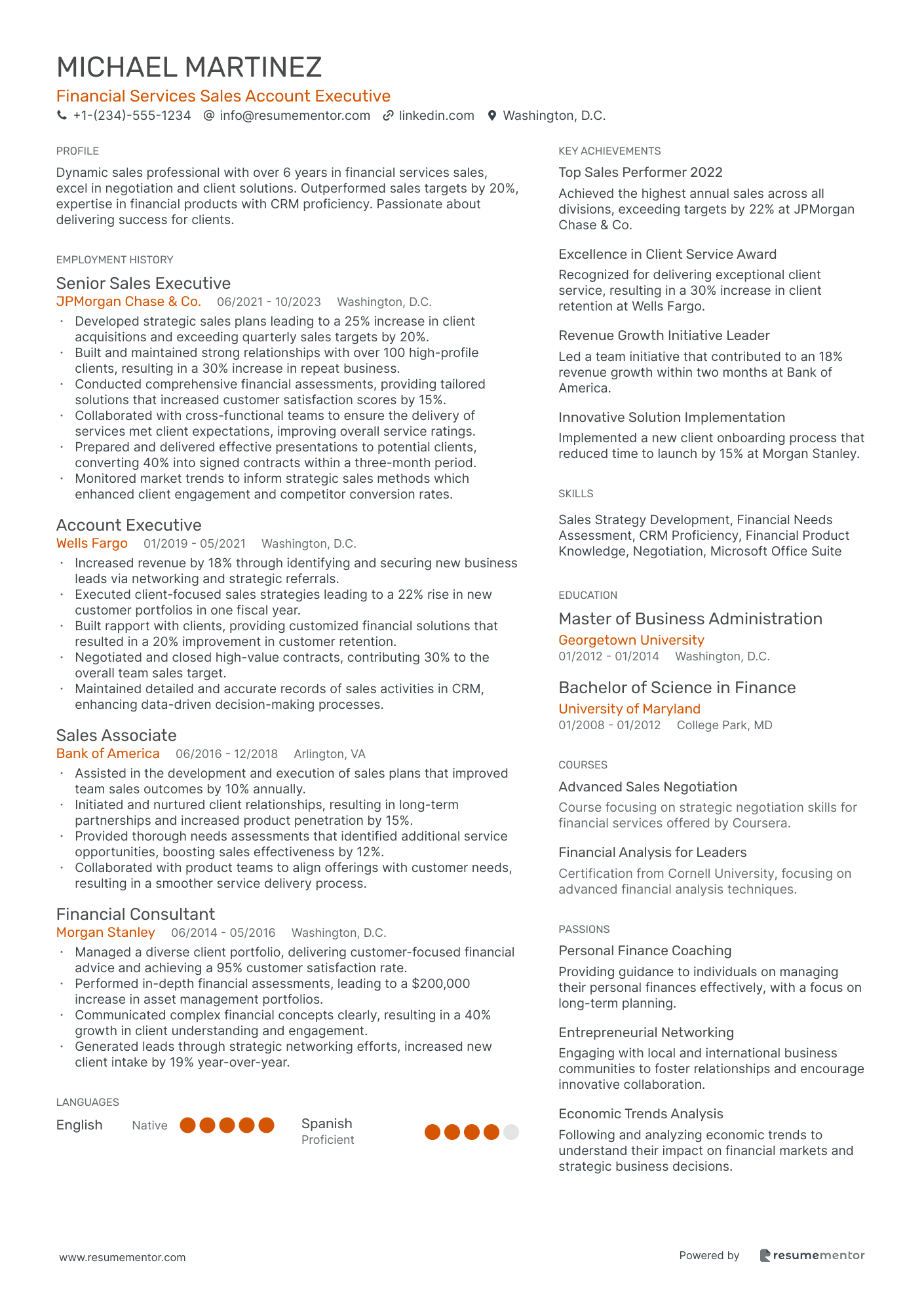 Financial Services Sales Account Executive