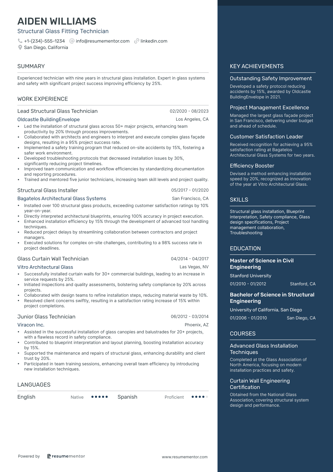 Structural Glass Fitting Technician