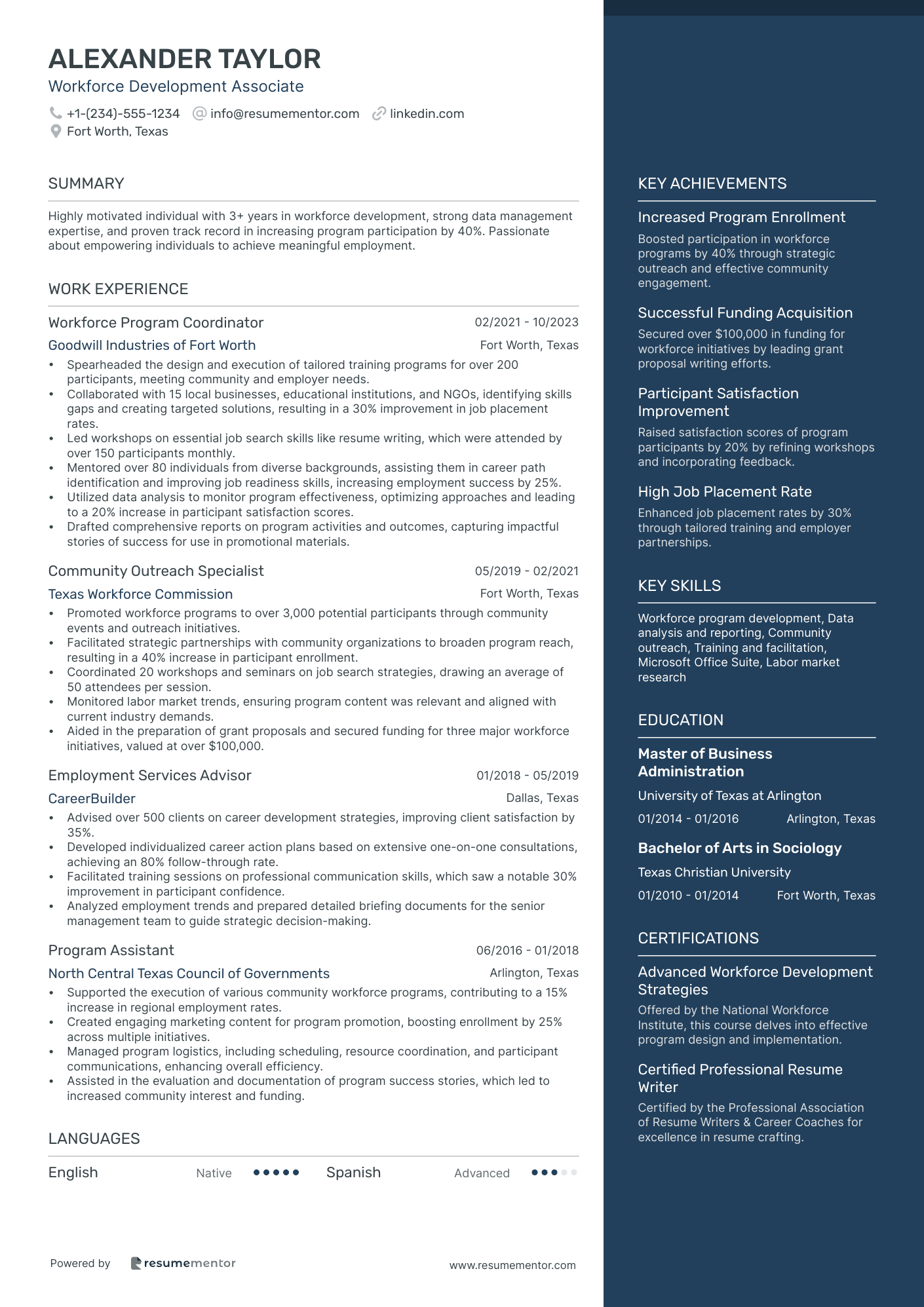 Workforce Development Associate