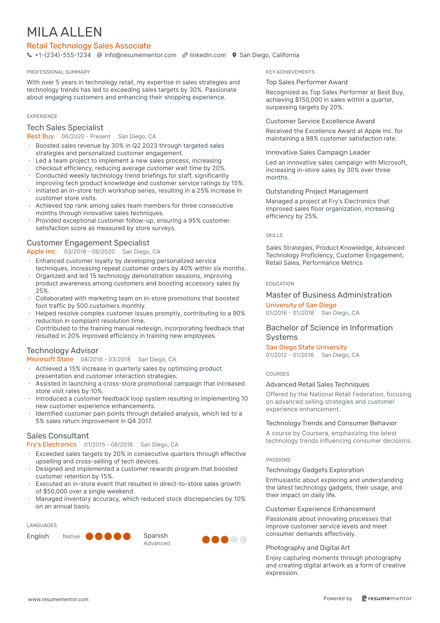 Retail Technology Sales Associate
