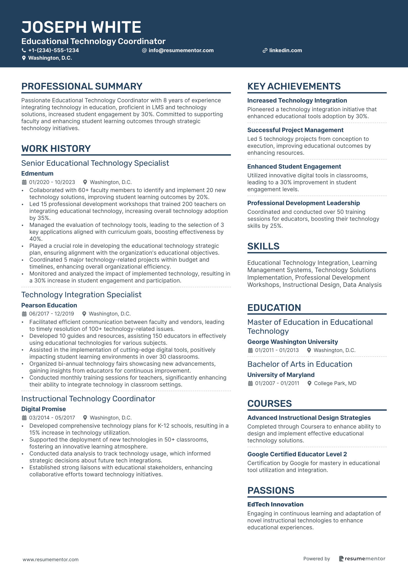 Educational Technology Coordinator