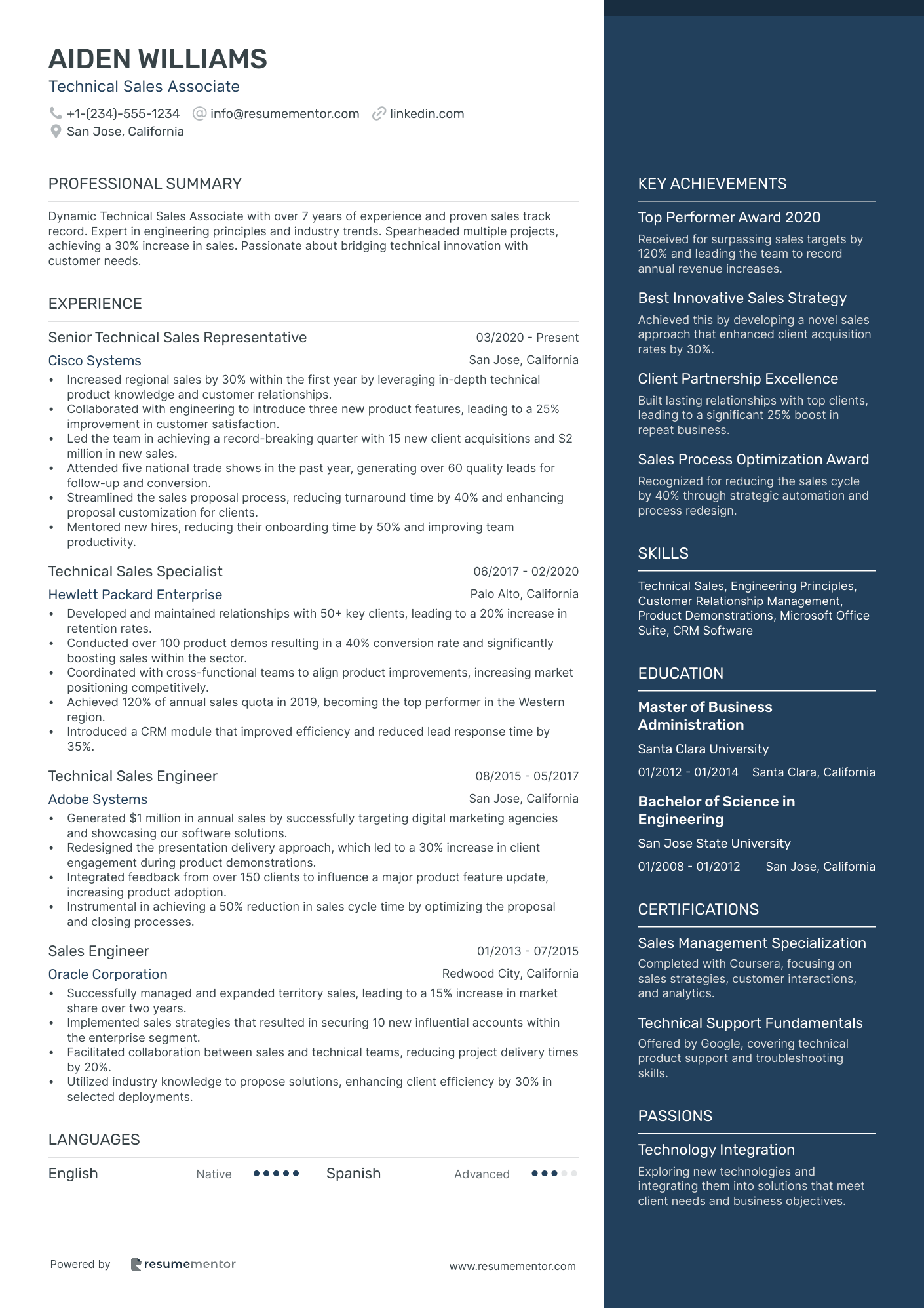 Technical Sales Associate
