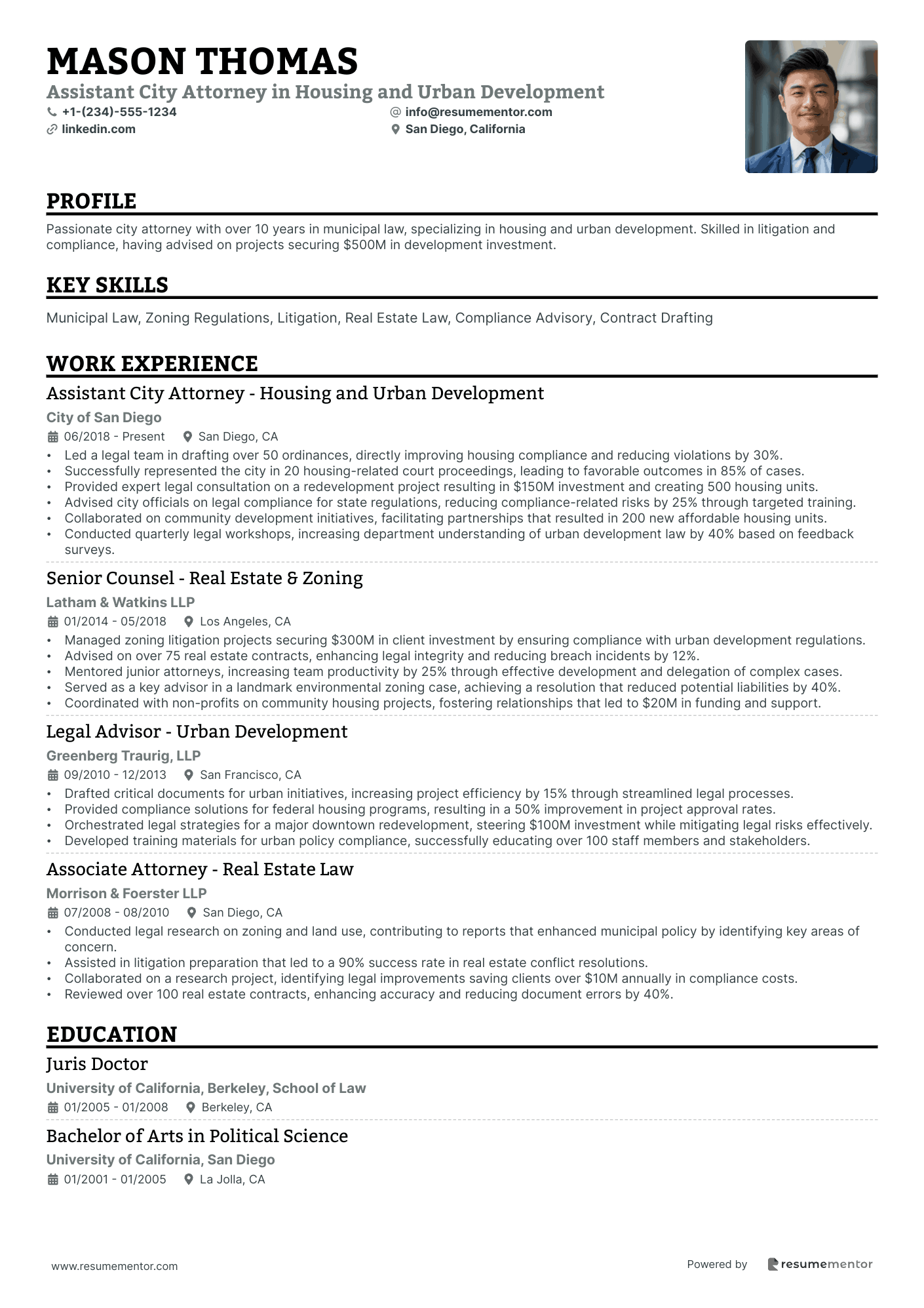 Assistant City Attorney in Housing and Urban Development