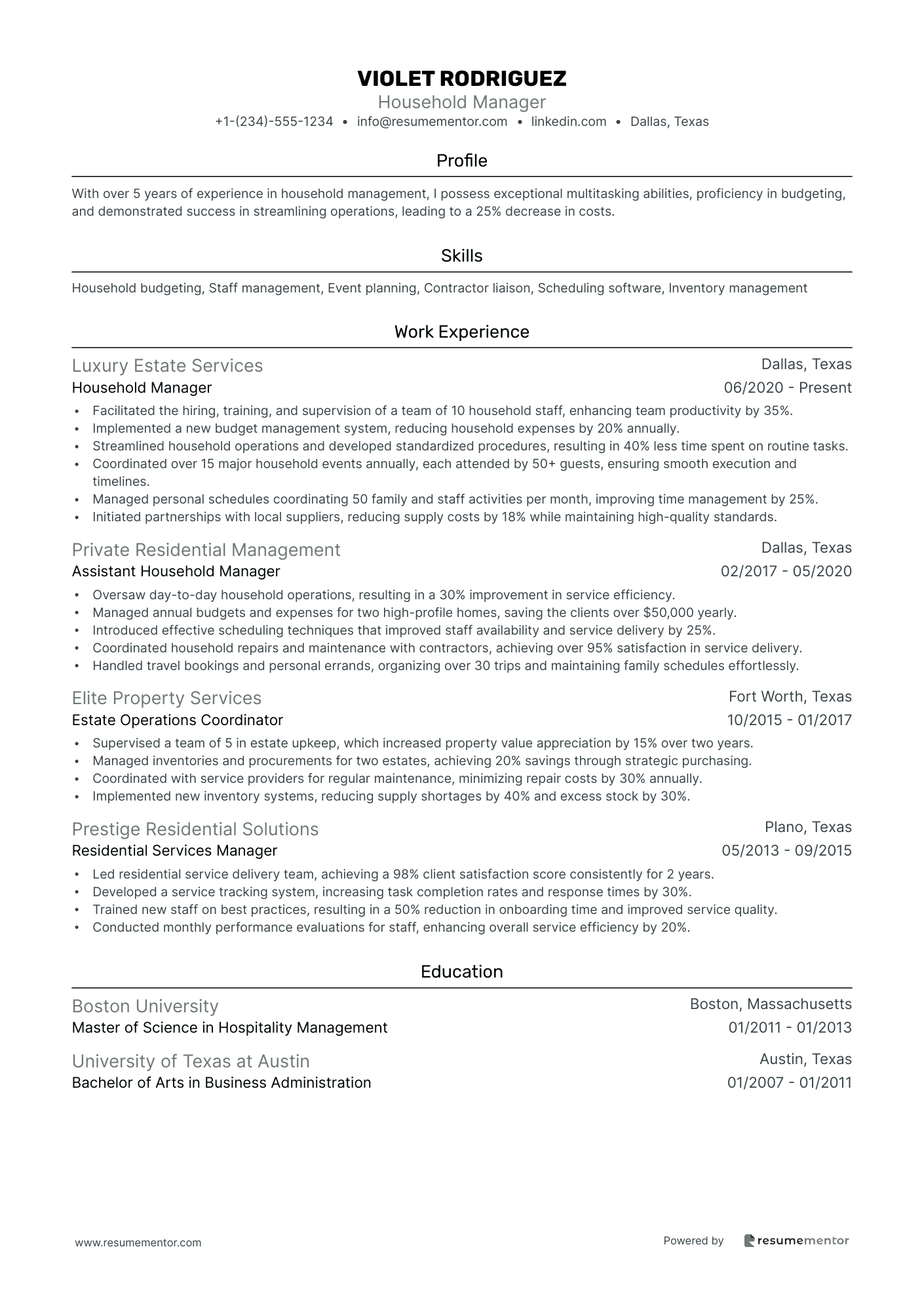 Household Manager