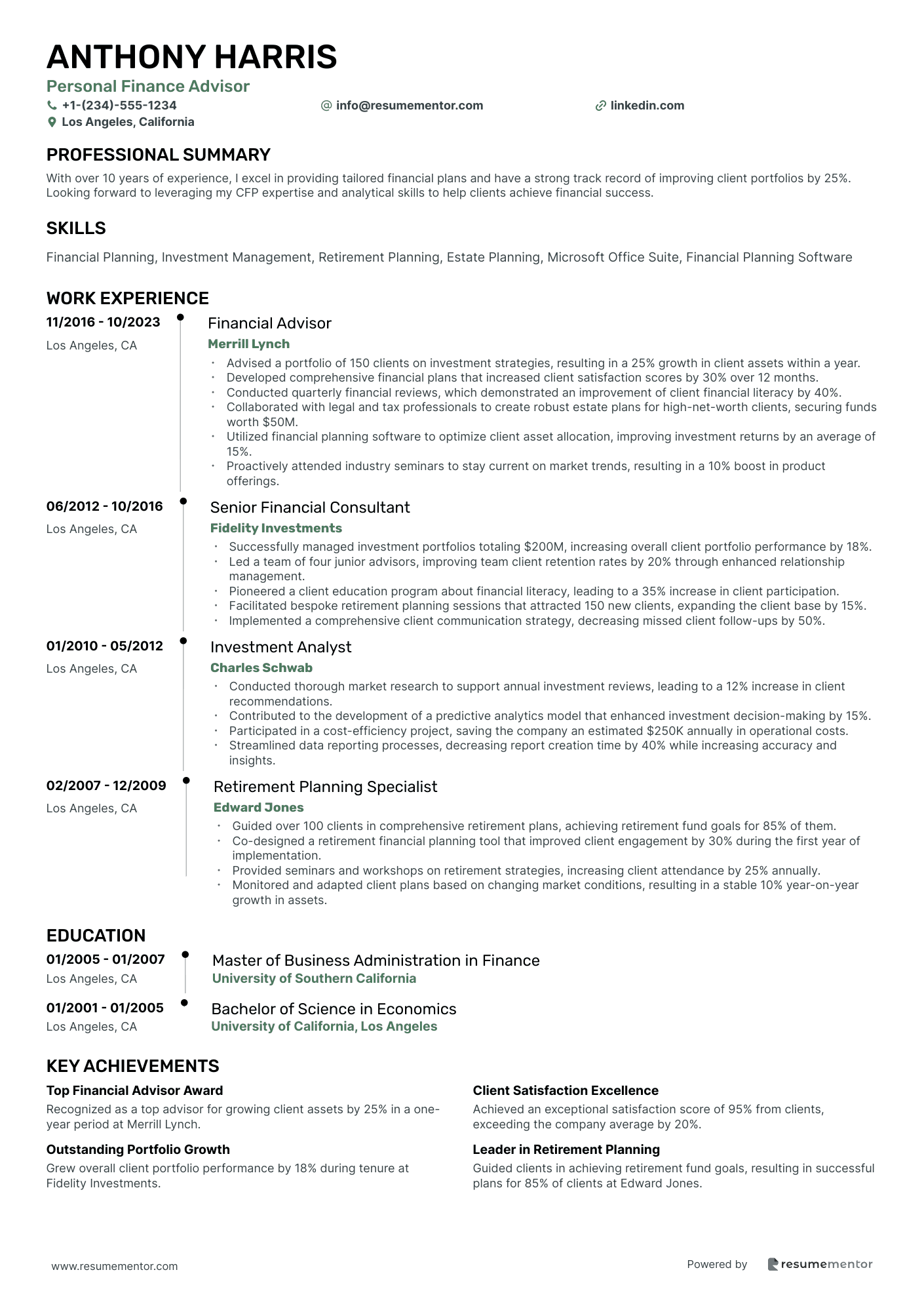 Personal Finance Advisor