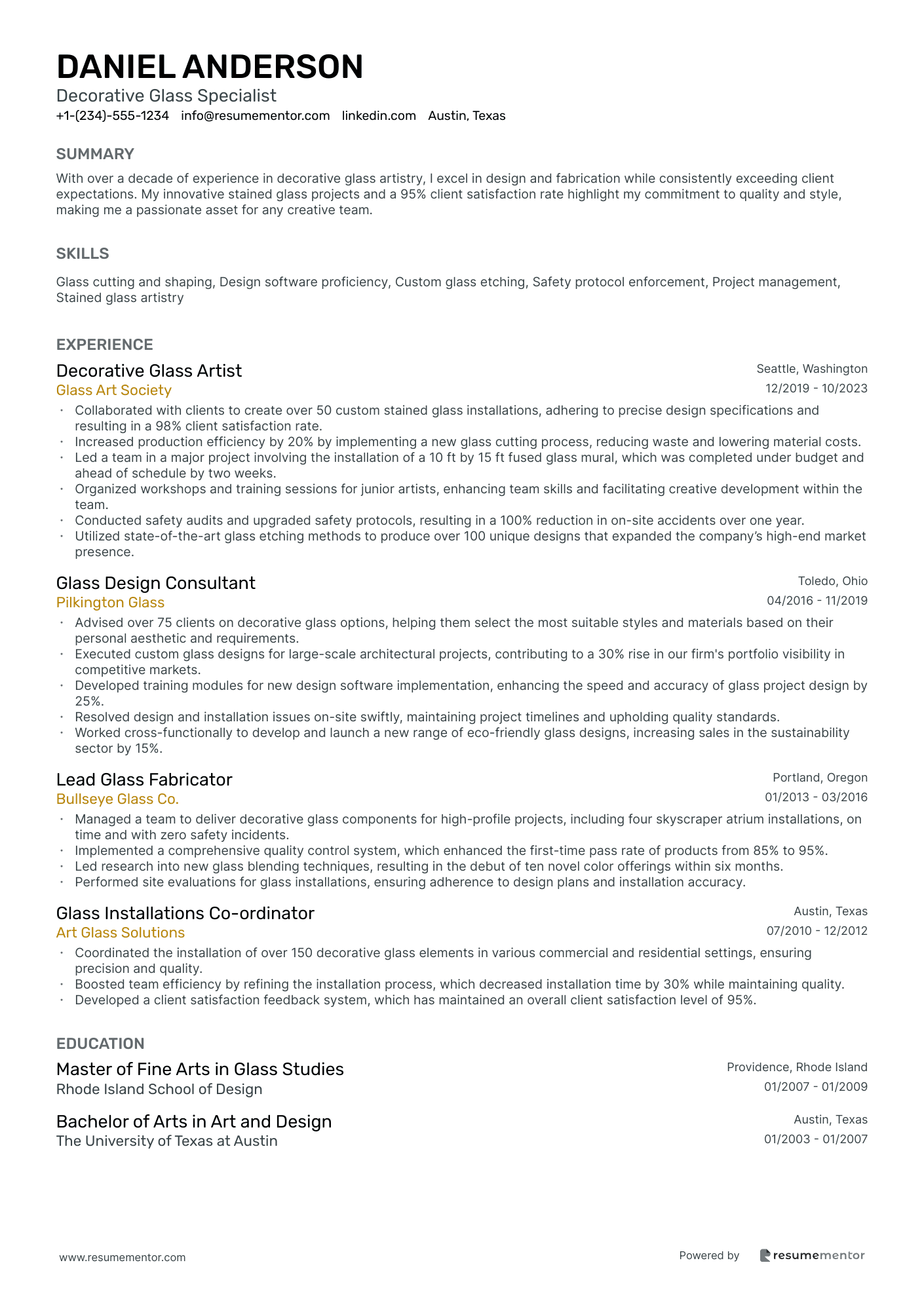 Decorative Glass Specialist