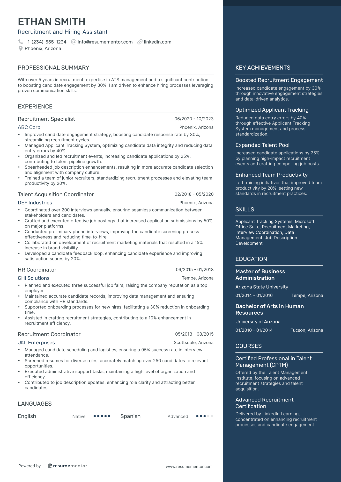 Recruitment and Hiring Assistant