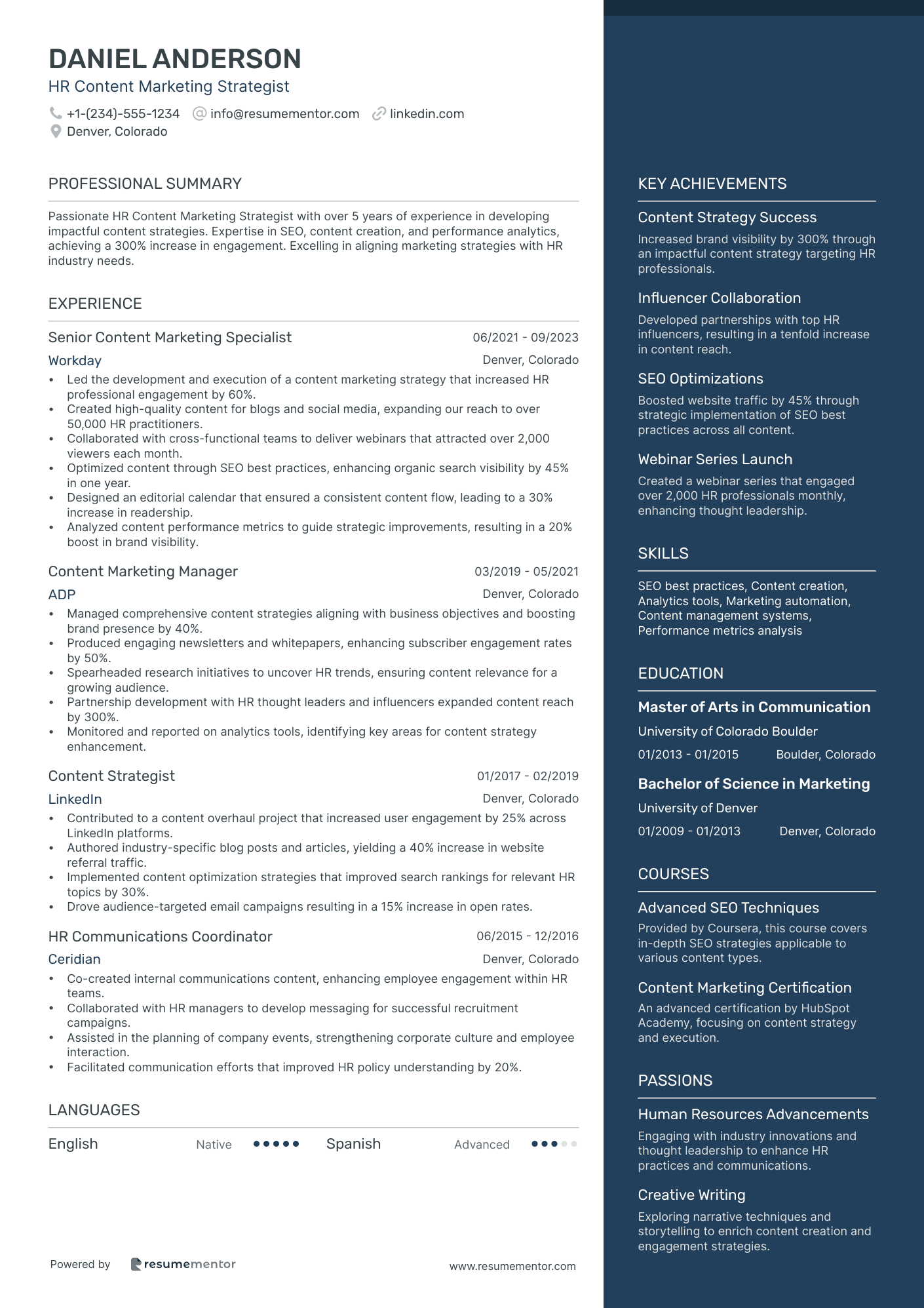 HR Content Marketing strategist