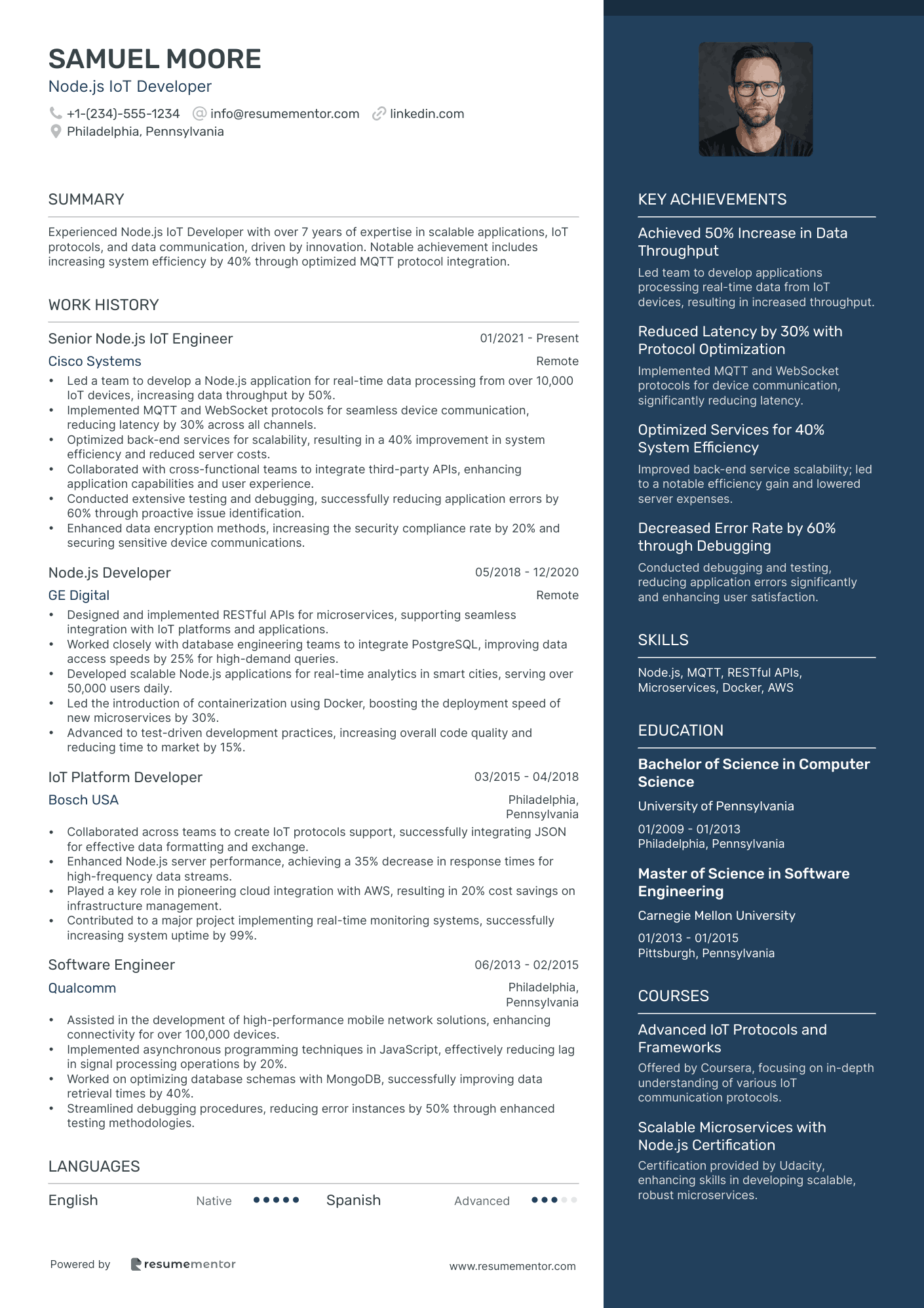 Node.js IoT Developer