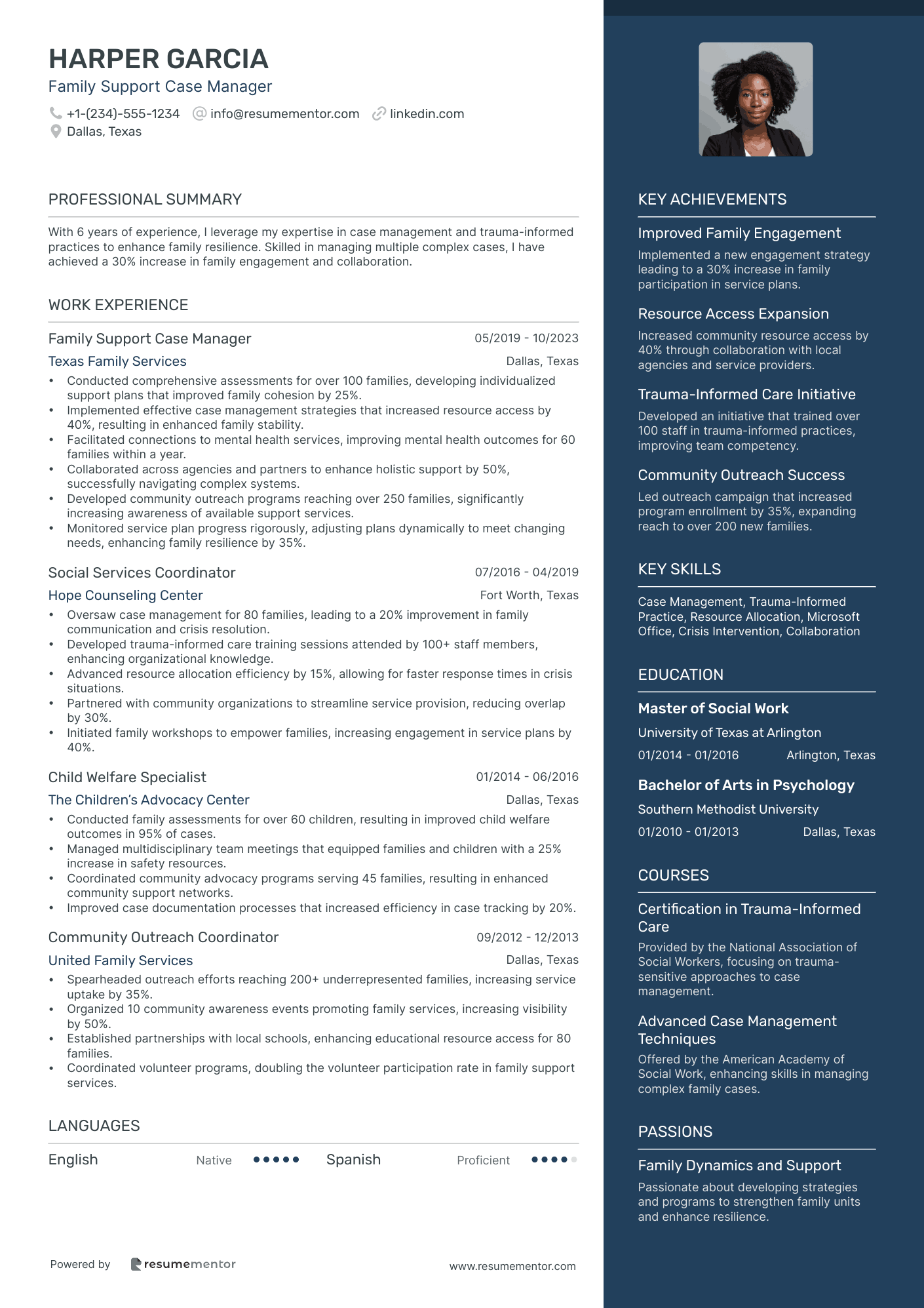 Family Support Case Manager