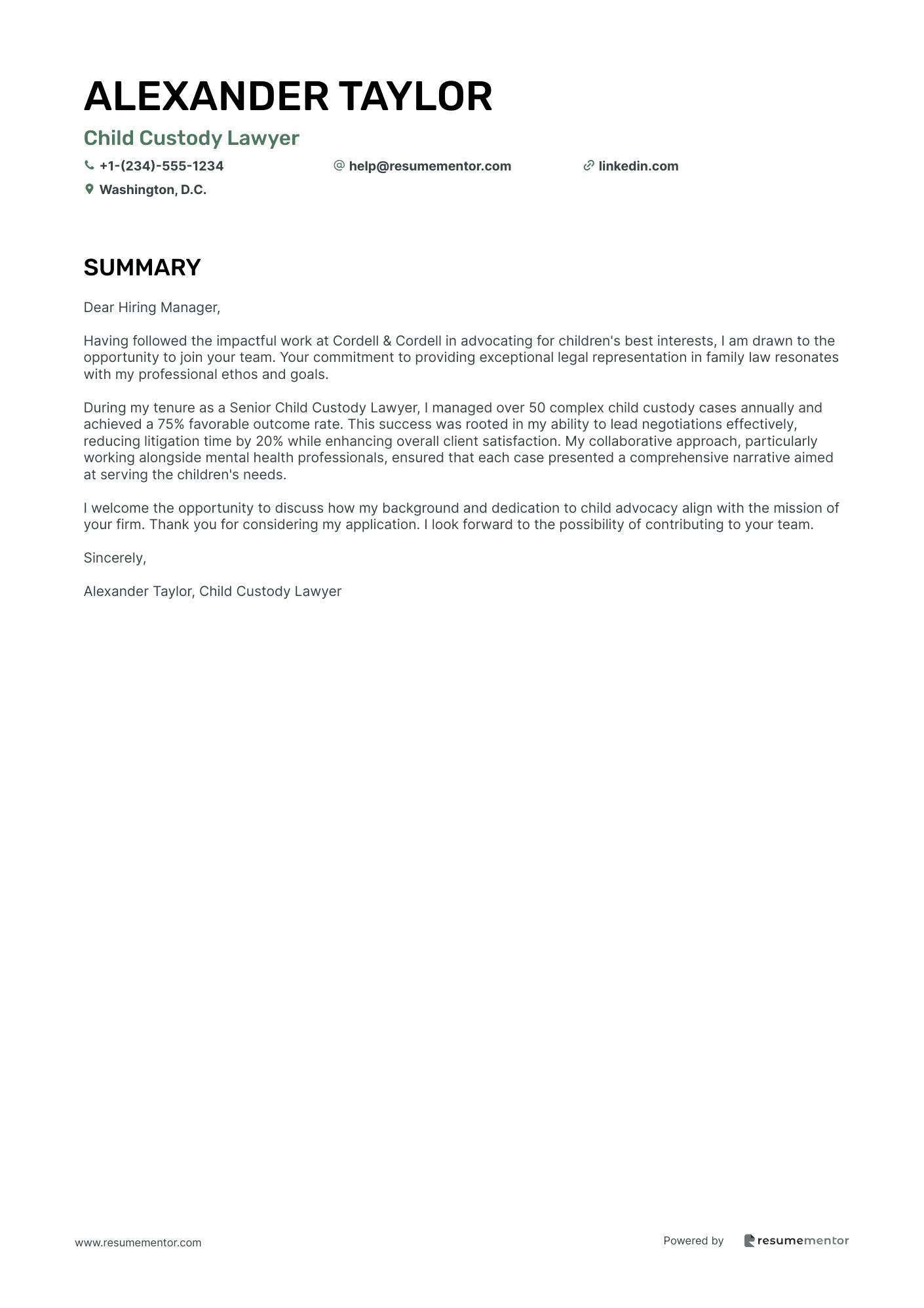 Child Custody Lawyer