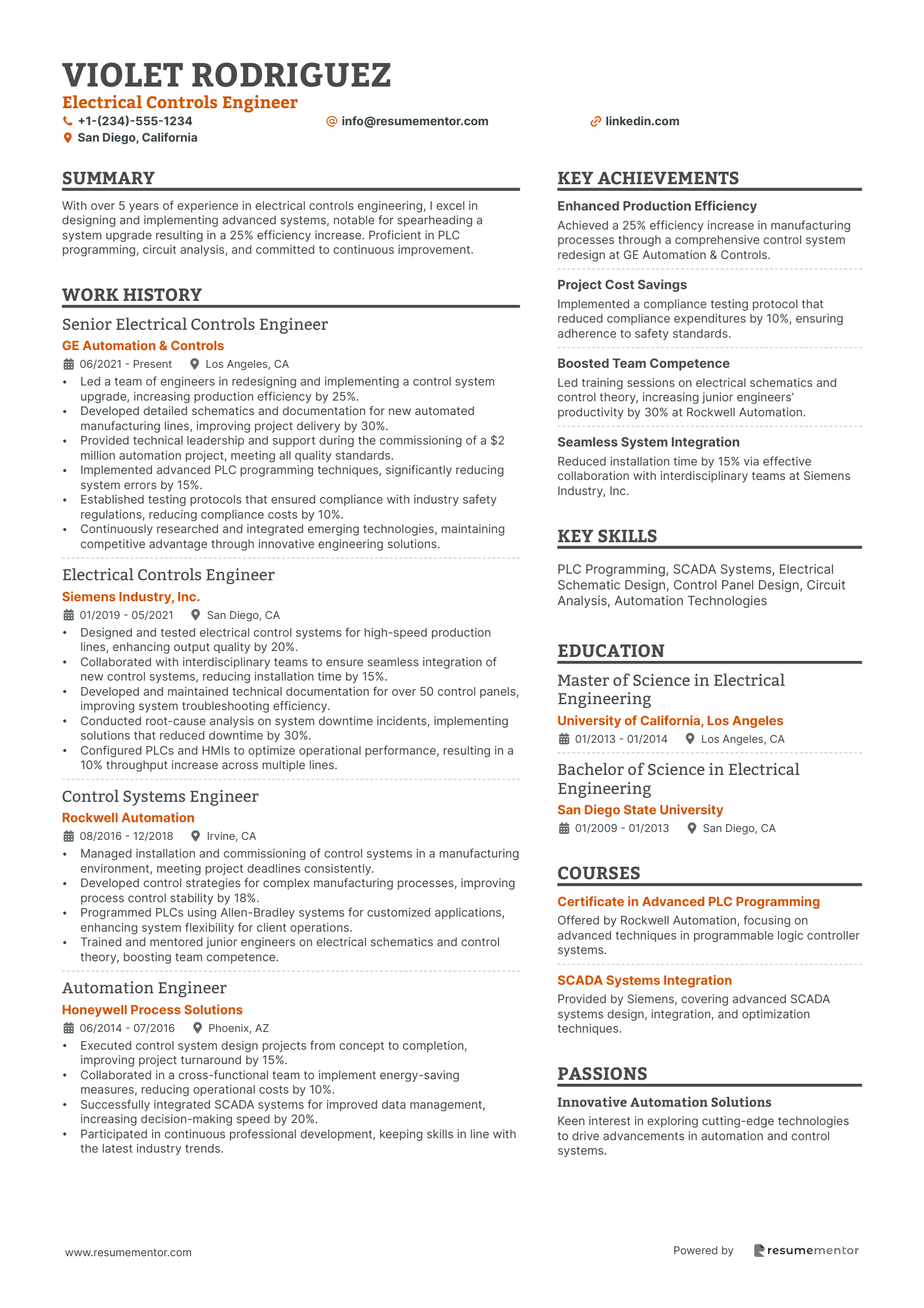 Electrical Controls Engineer