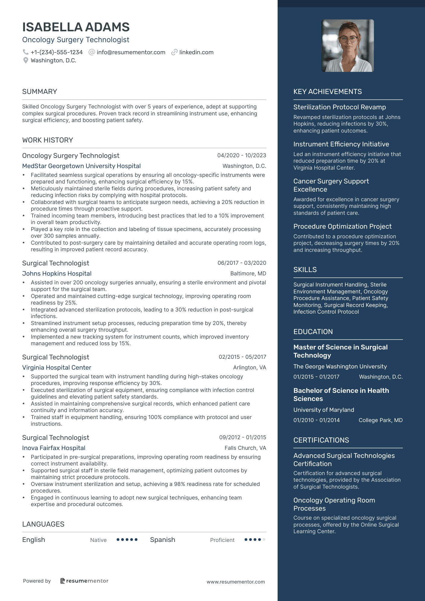 Oncology Surgery Technologist