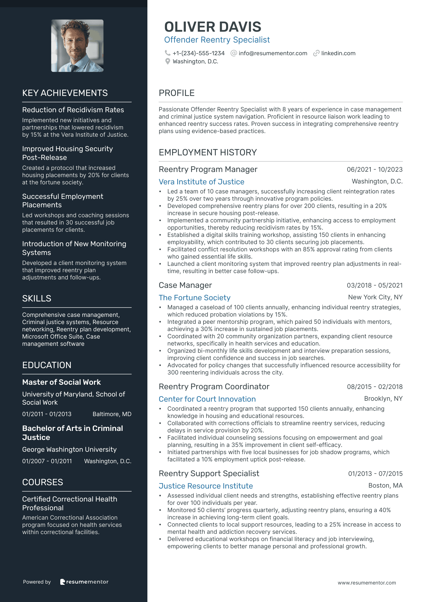 Offender Reentry Specialist