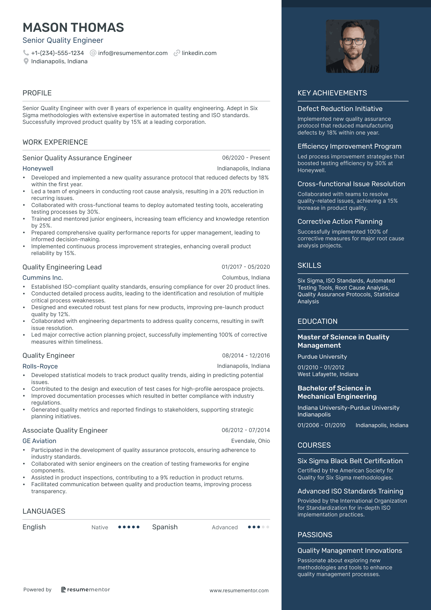 Senior Quality Engineer