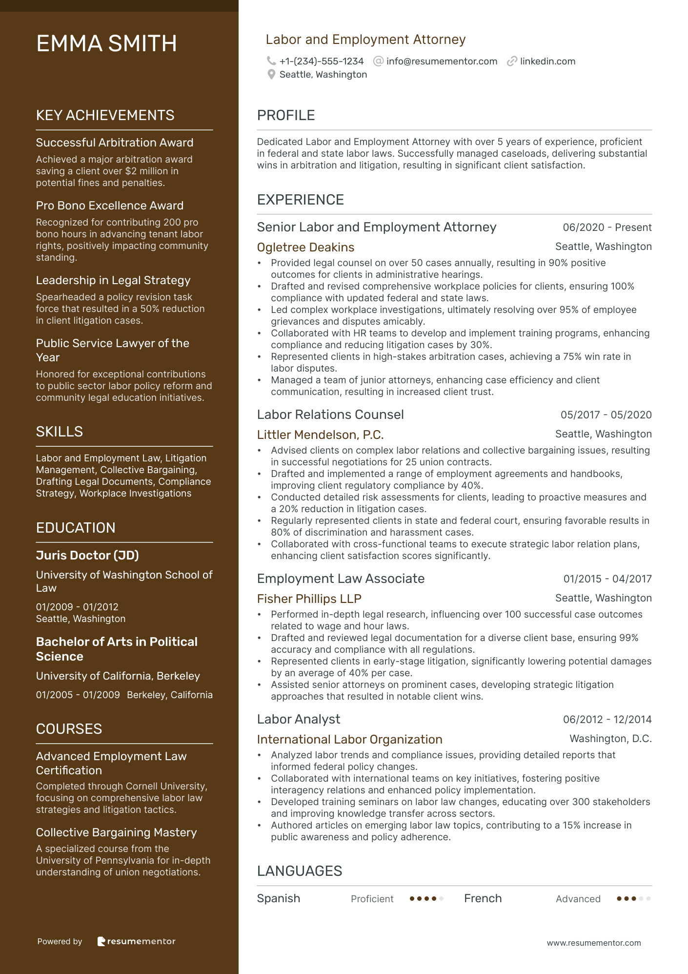 Labor and Employment Attorney