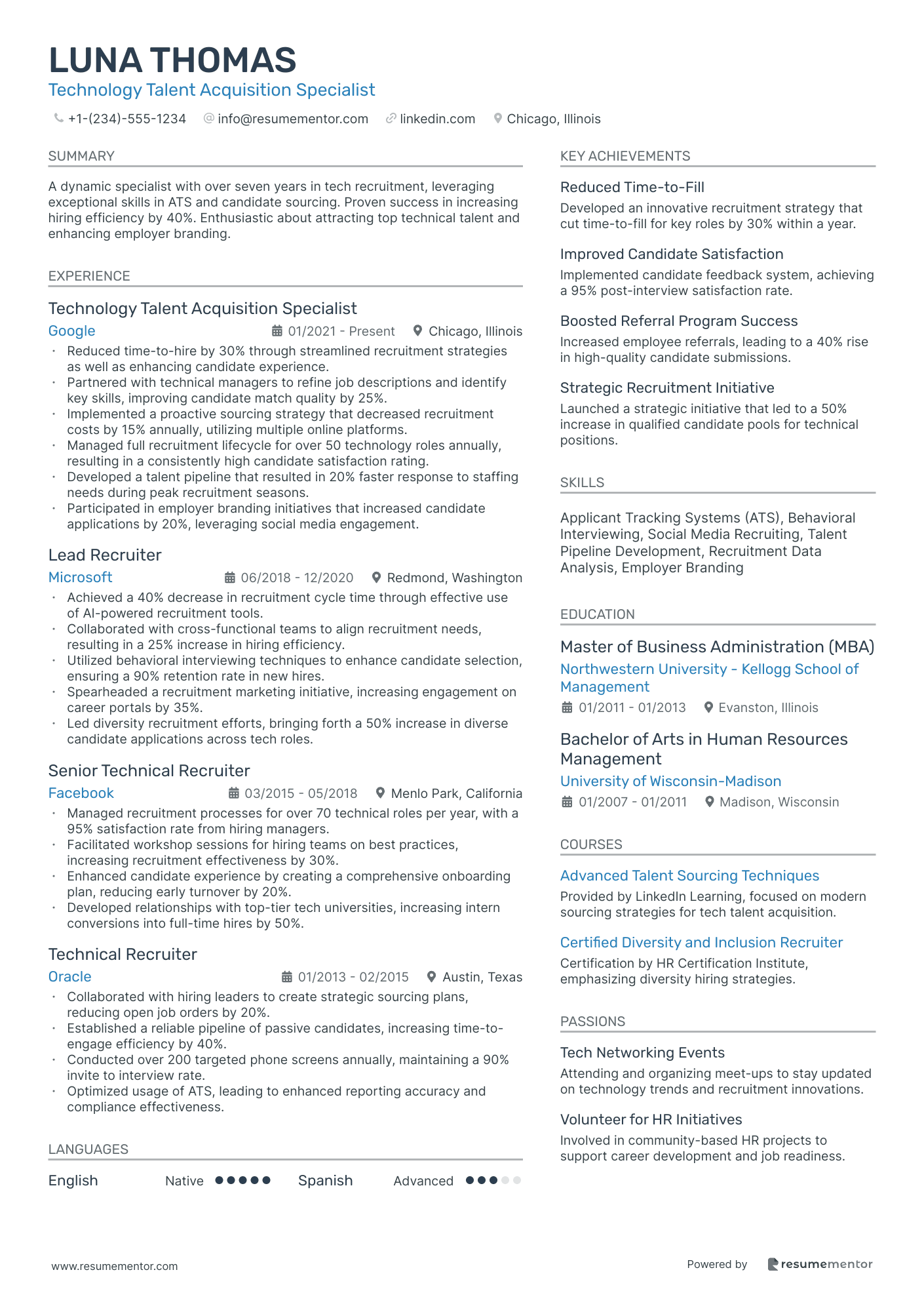 Technology Talent Acquisition Specialist