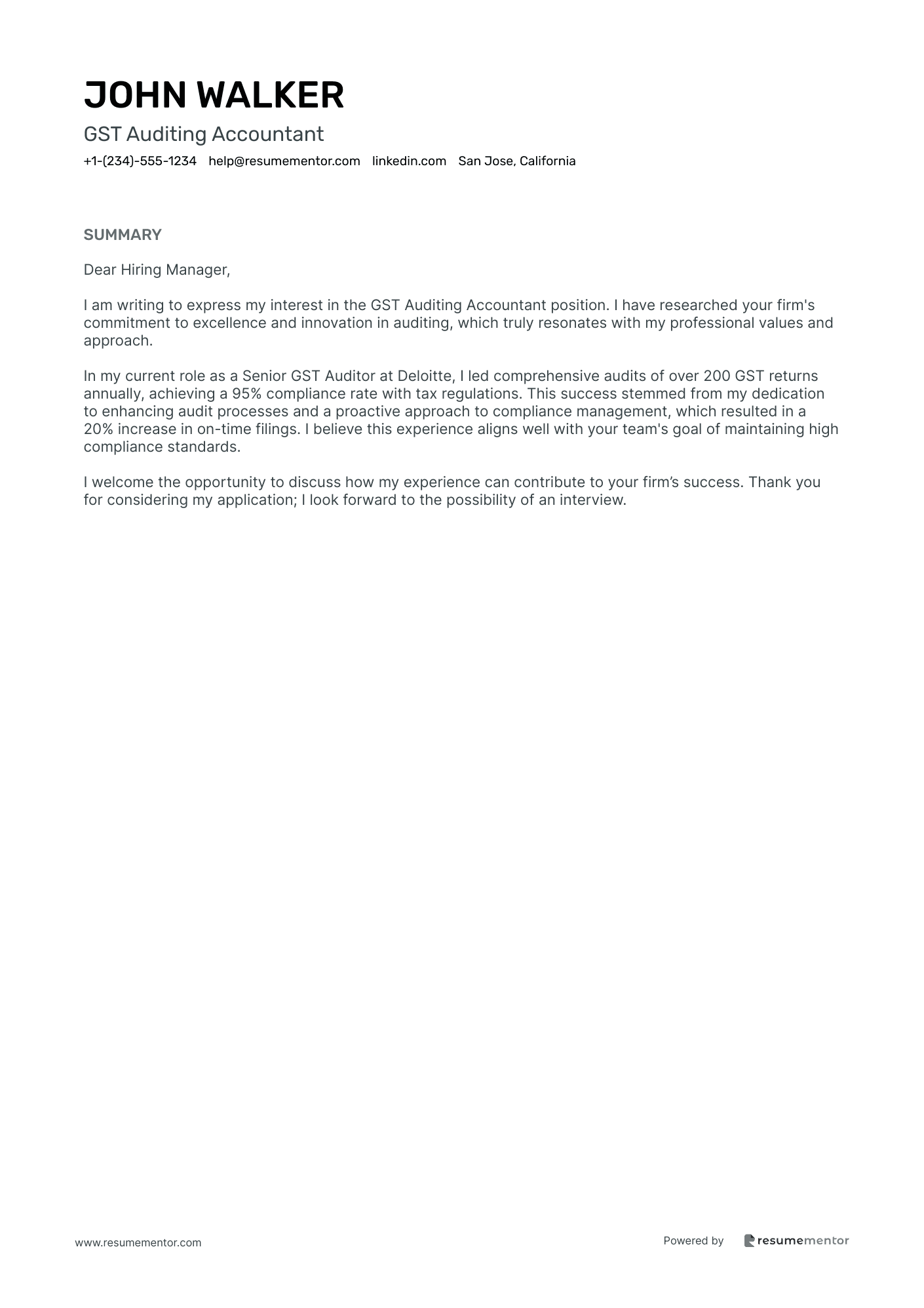 GST Auditing Accountant