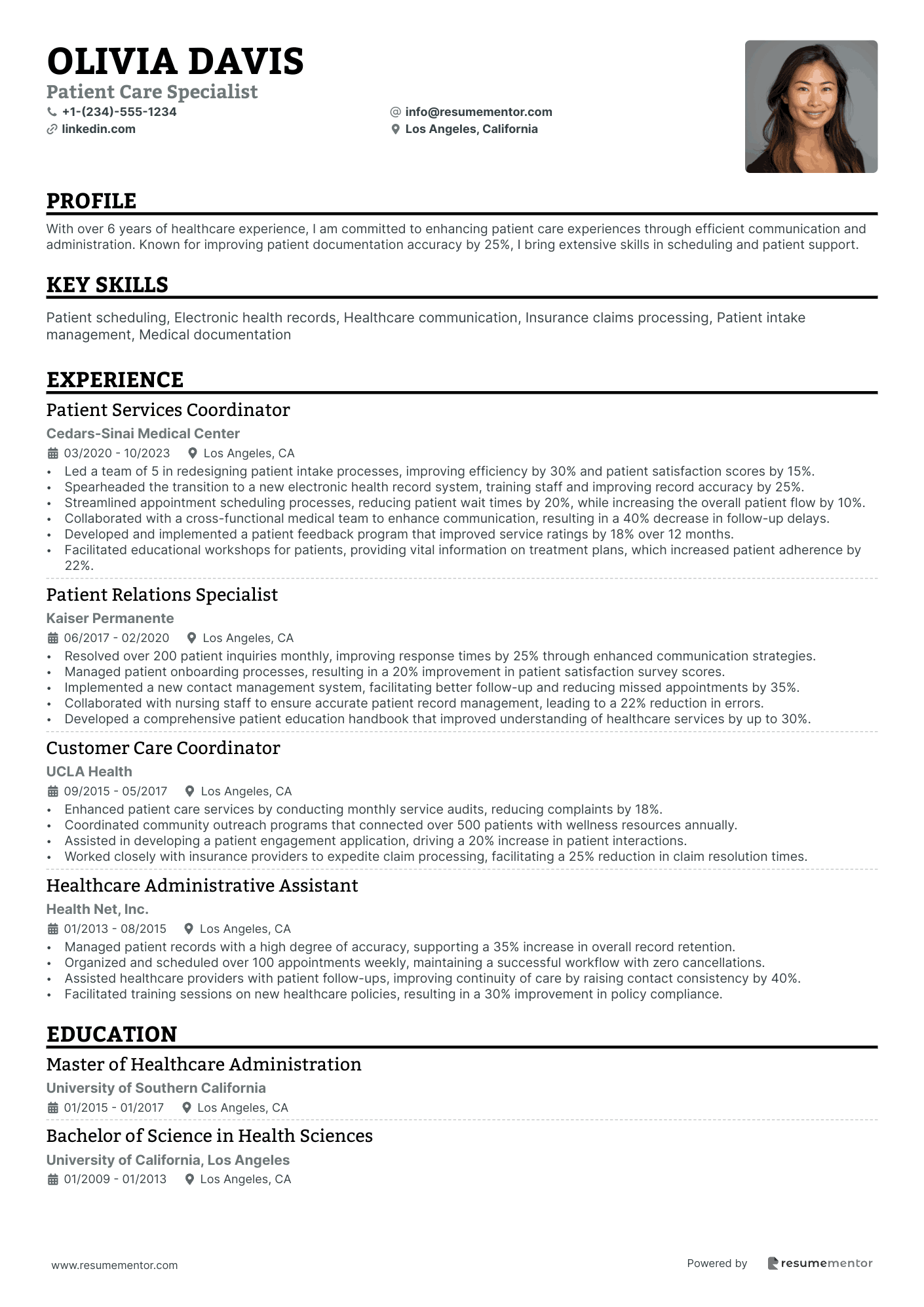 Patient Care Specialist