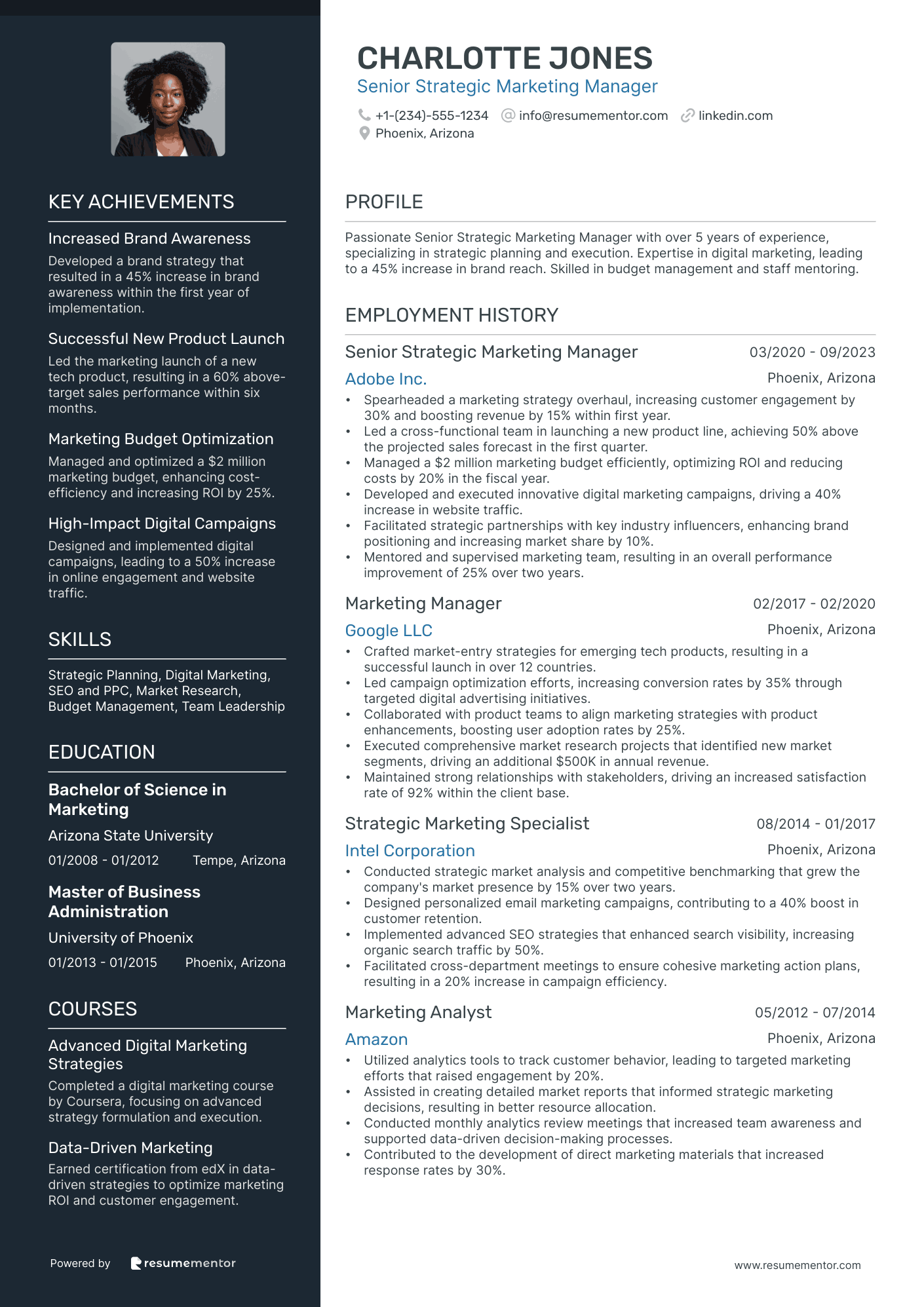 Senior Strategic Marketing Manager