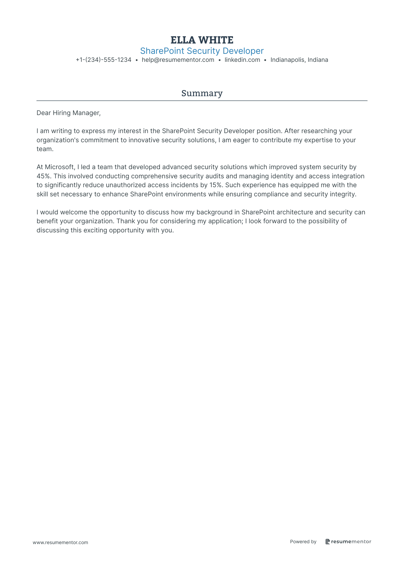 SharePoint Security Developer