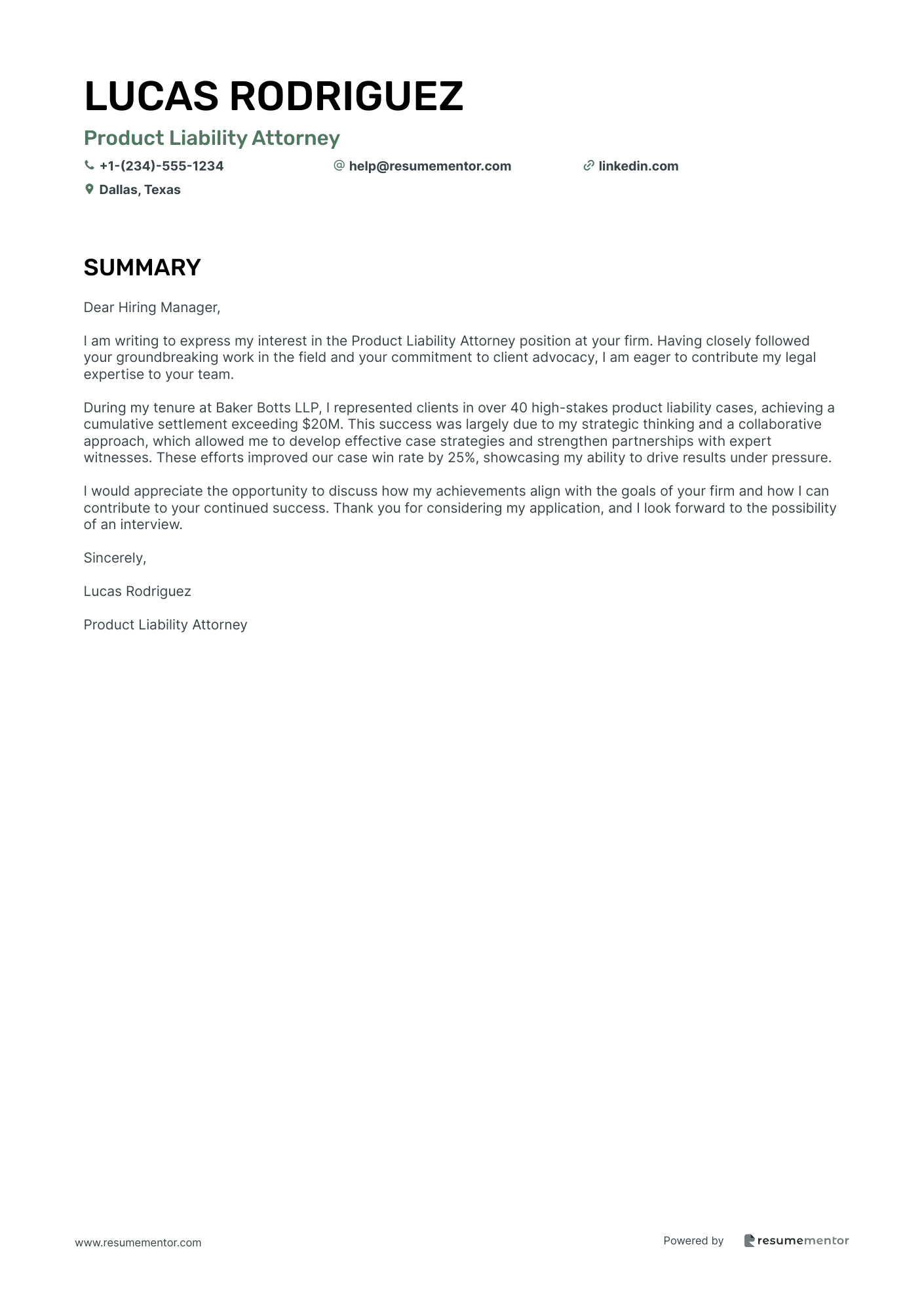Product Liability Attorney