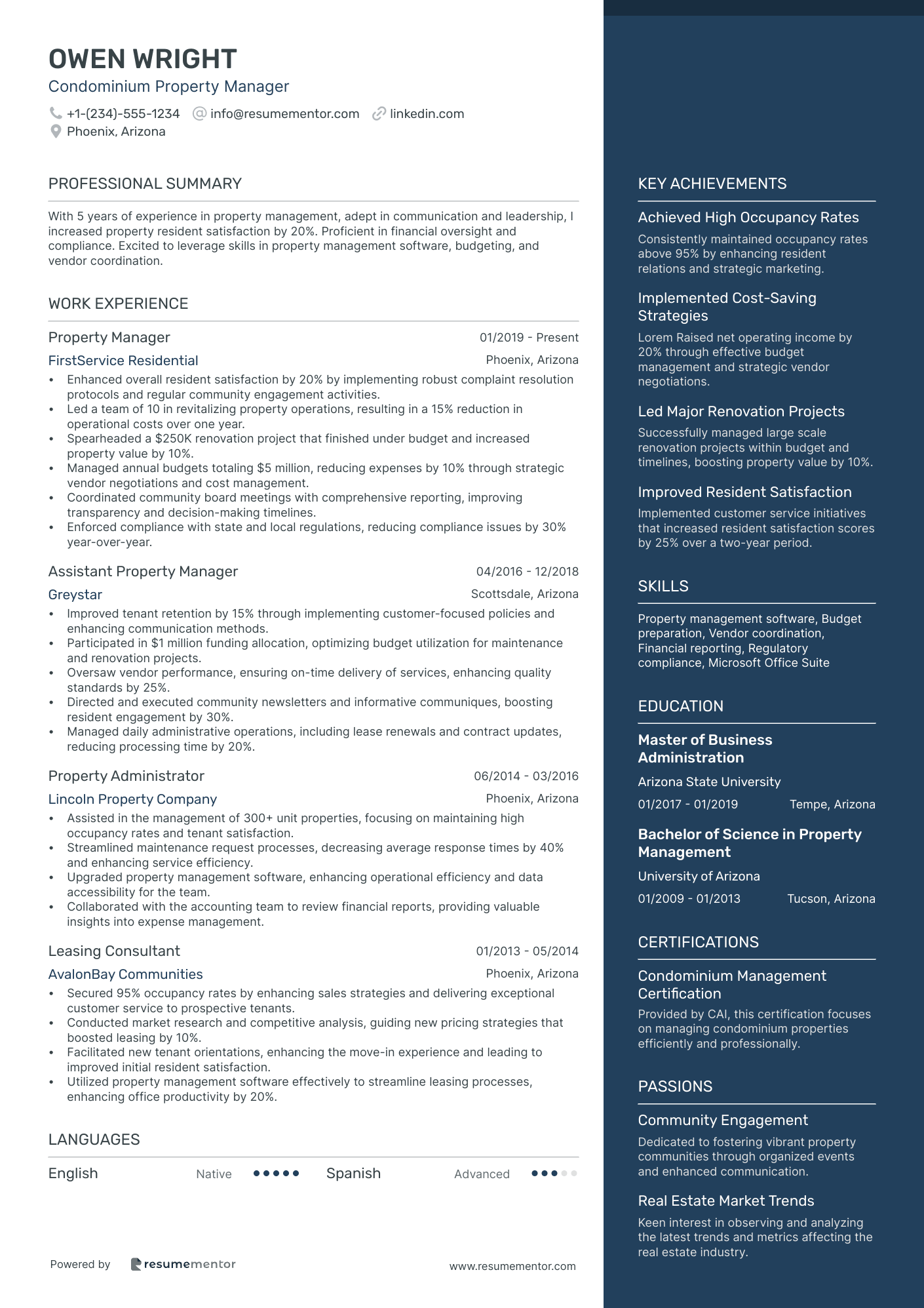 Condominium Property Manager