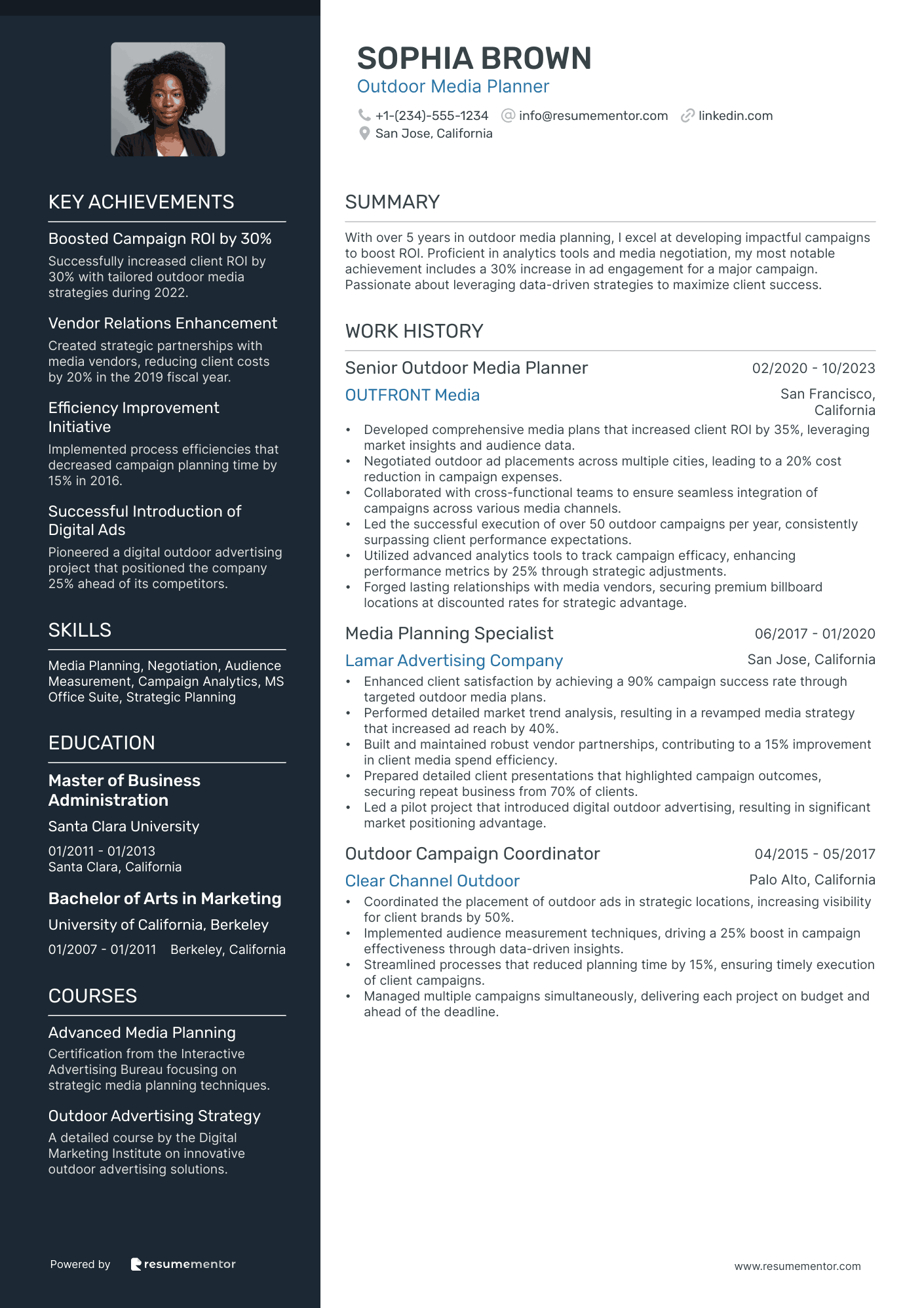 Outdoor Media Planner