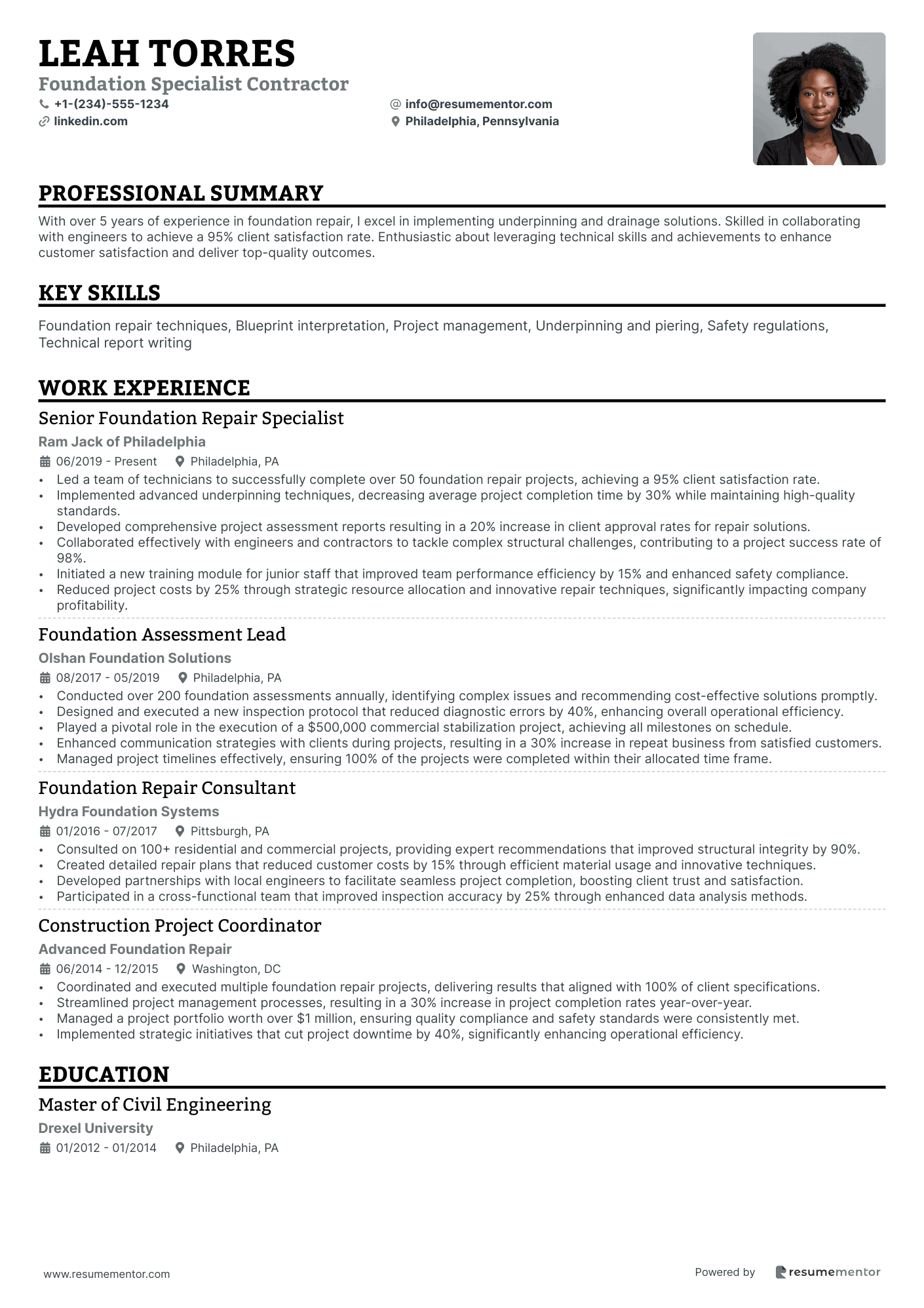 Foundation Specialist Contractor