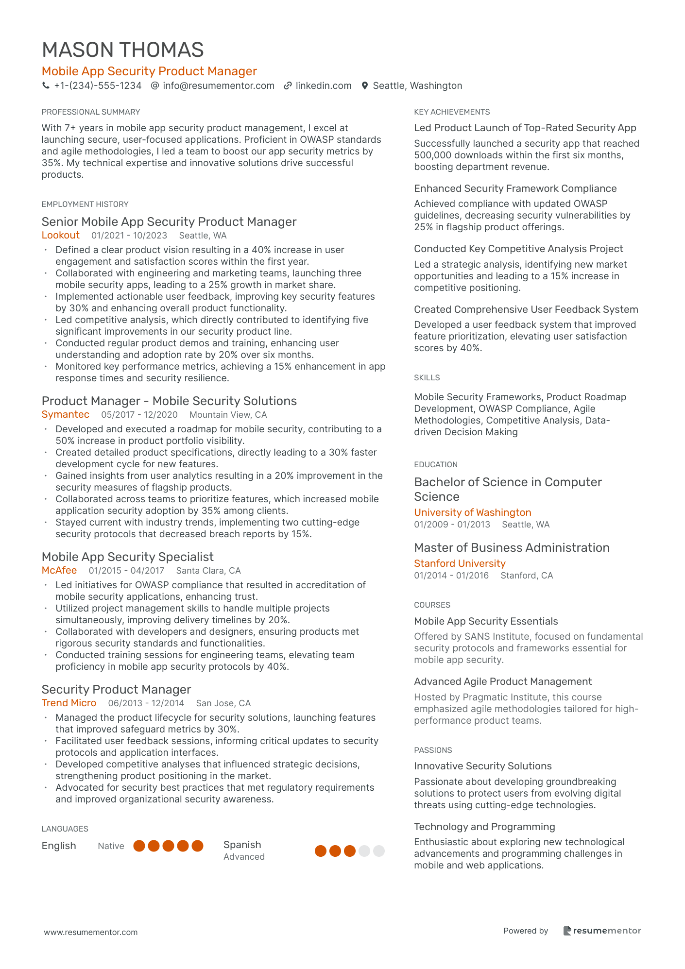 Mobile App Security Product Manager