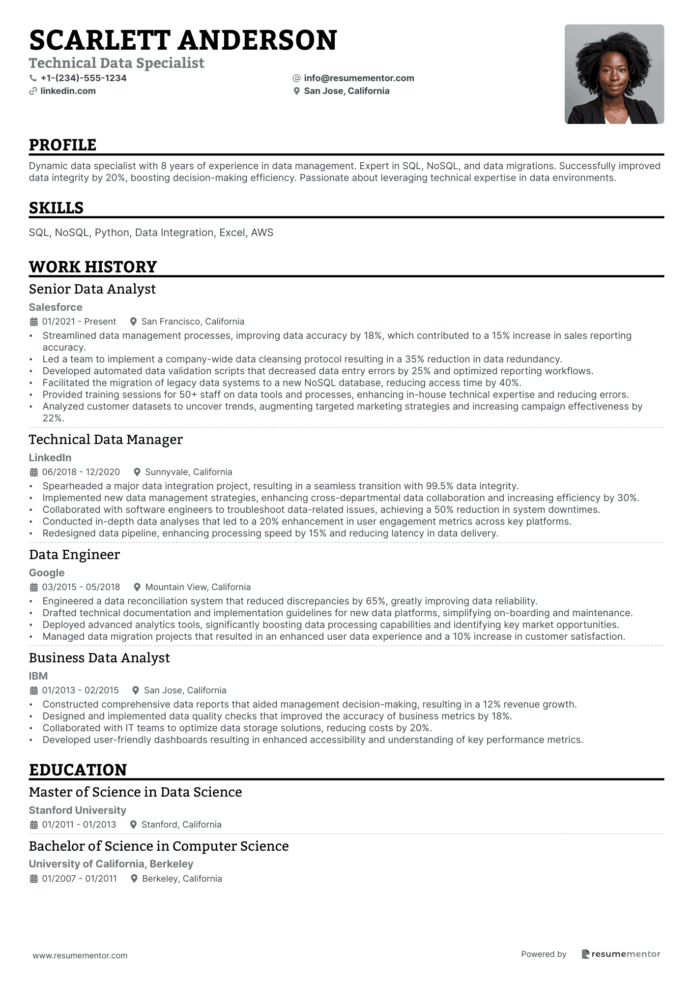 Technical Data Specialist