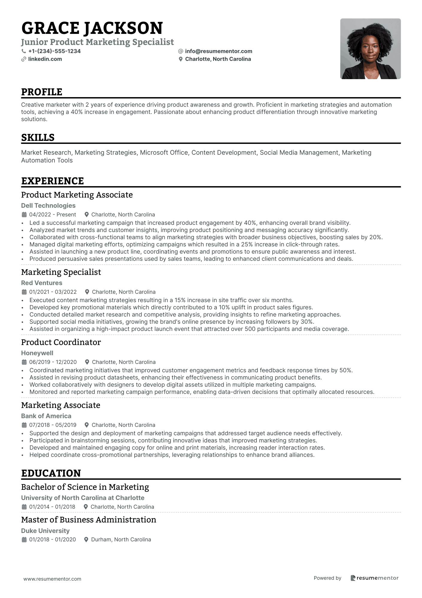Junior Product Marketing Specialist