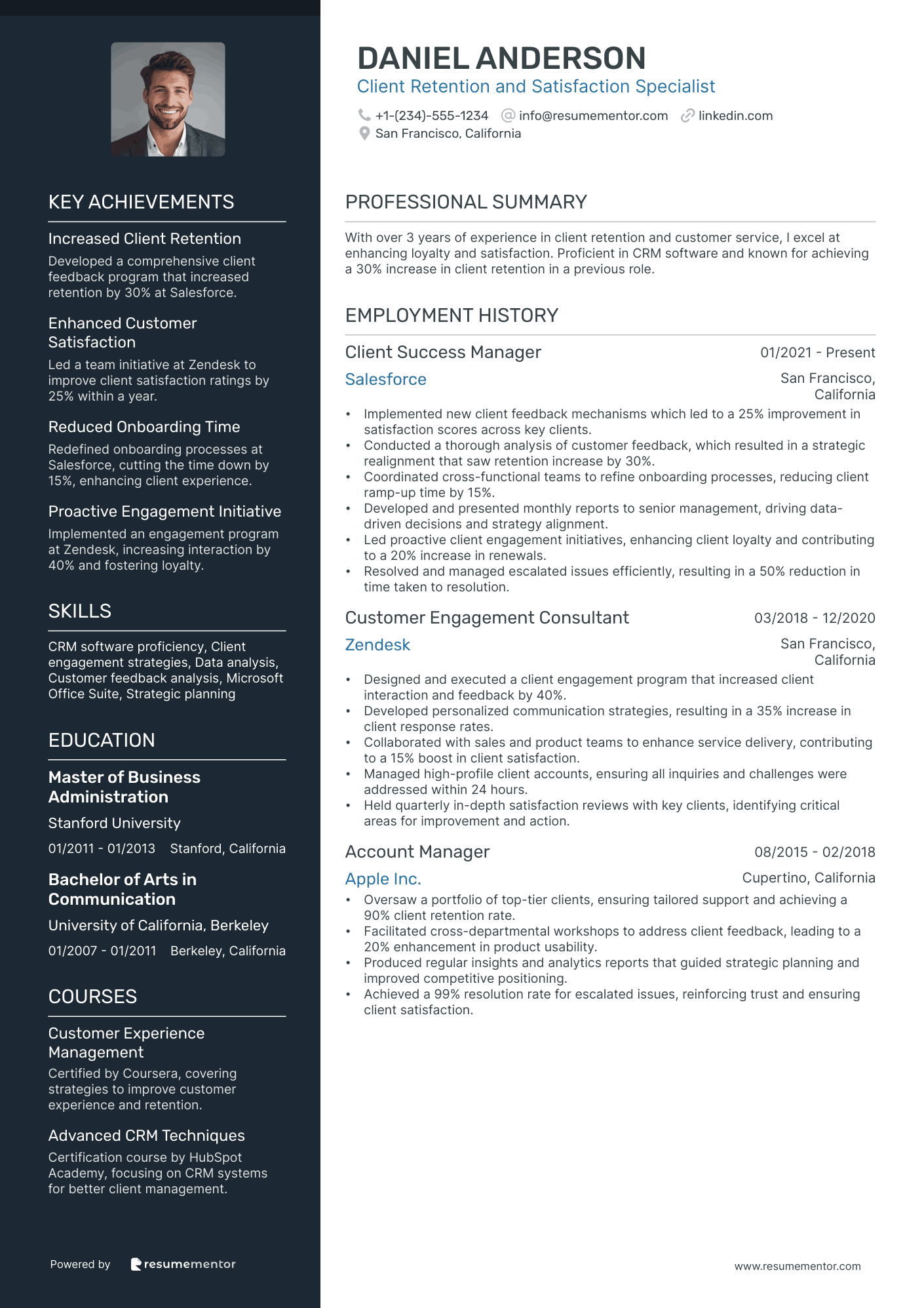 Client Retention and Satisfaction Specialist
