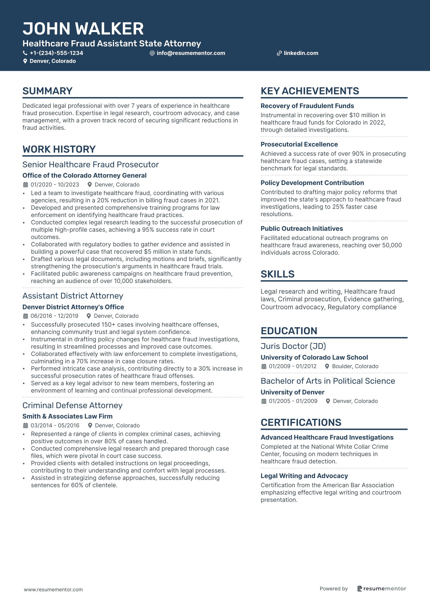 Healthcare Fraud Assistant State Attorney