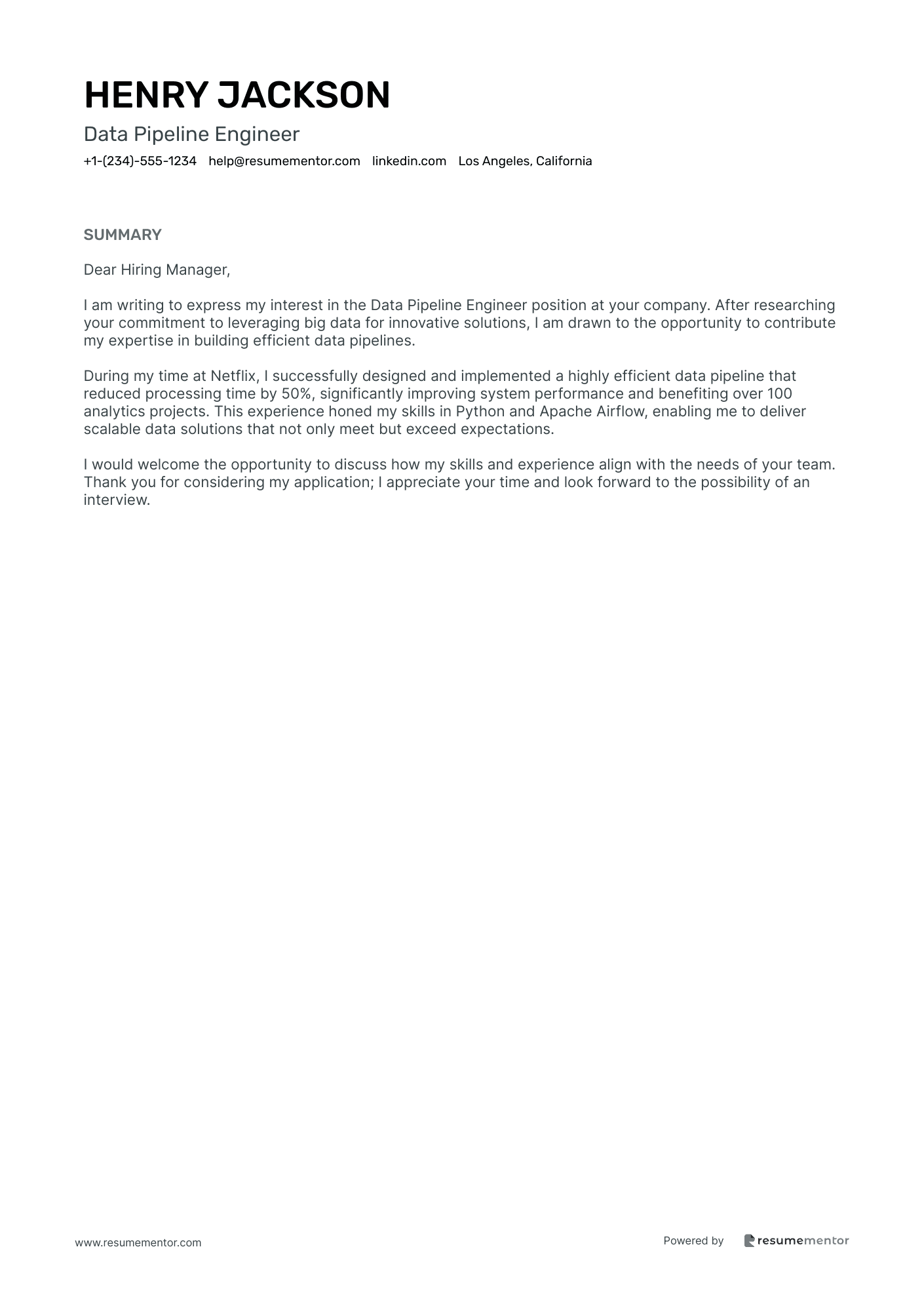 Data Pipeline Engineer