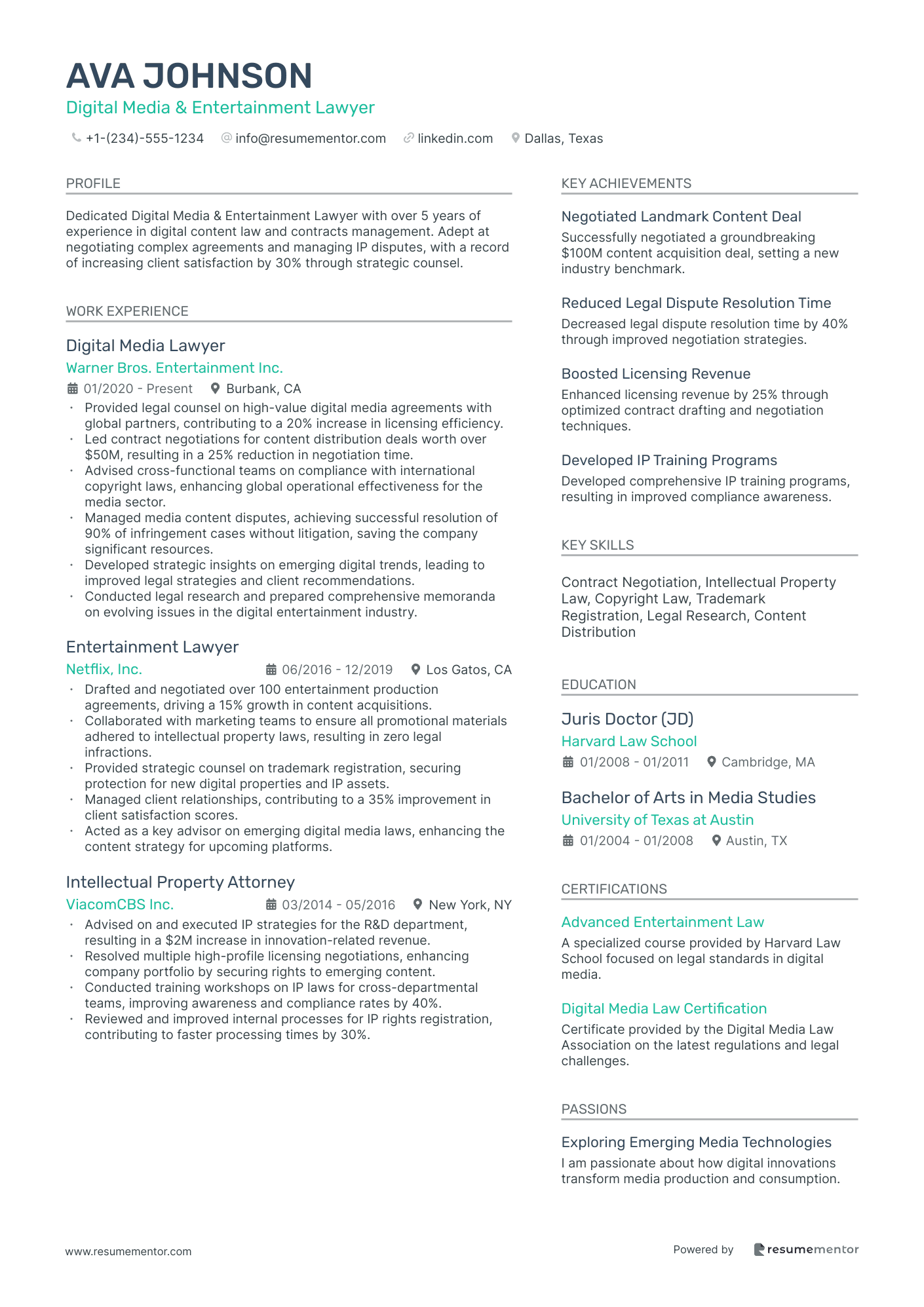 Digital Media & Entertainment Lawyer