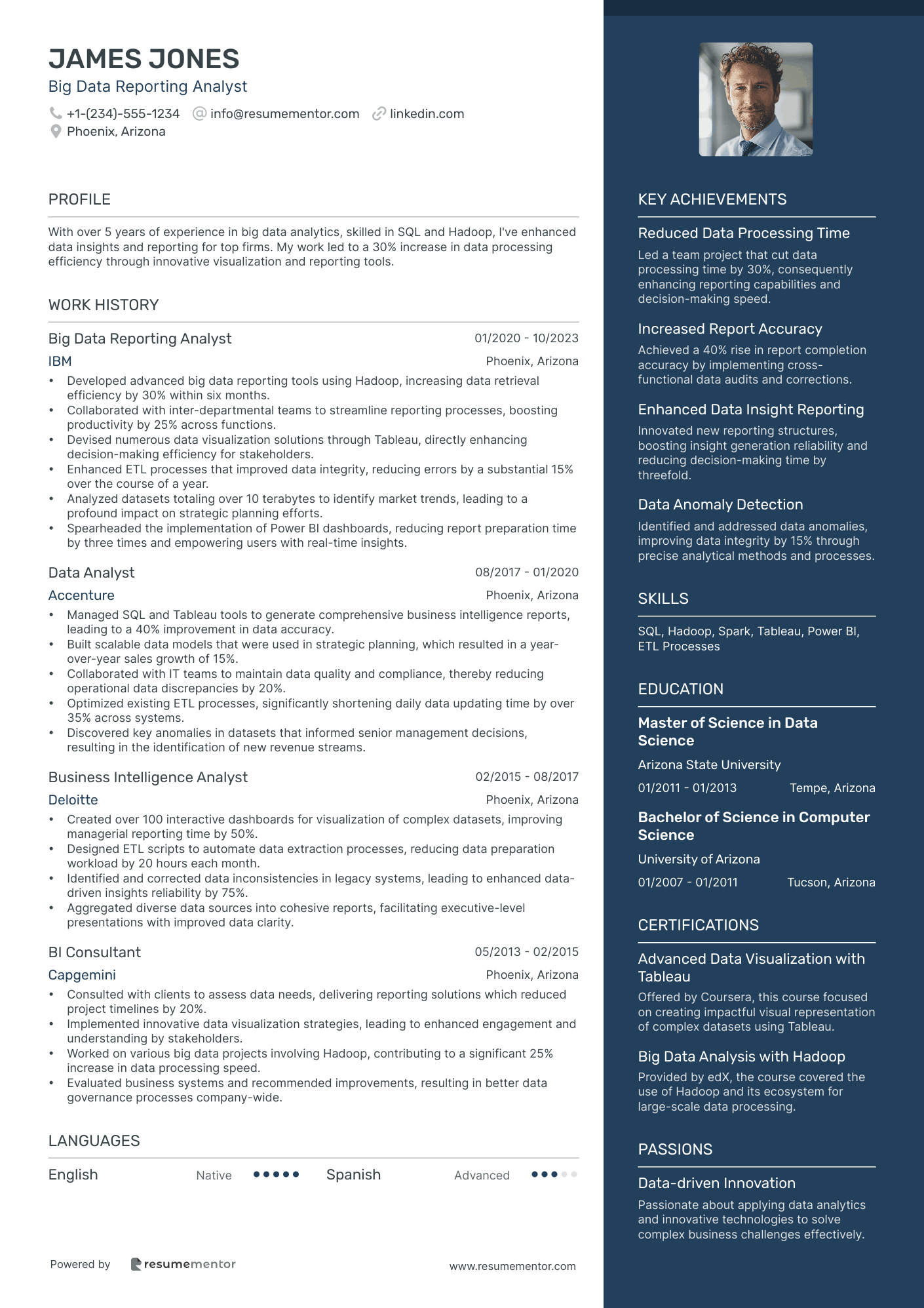 Big Data Reporting Analyst