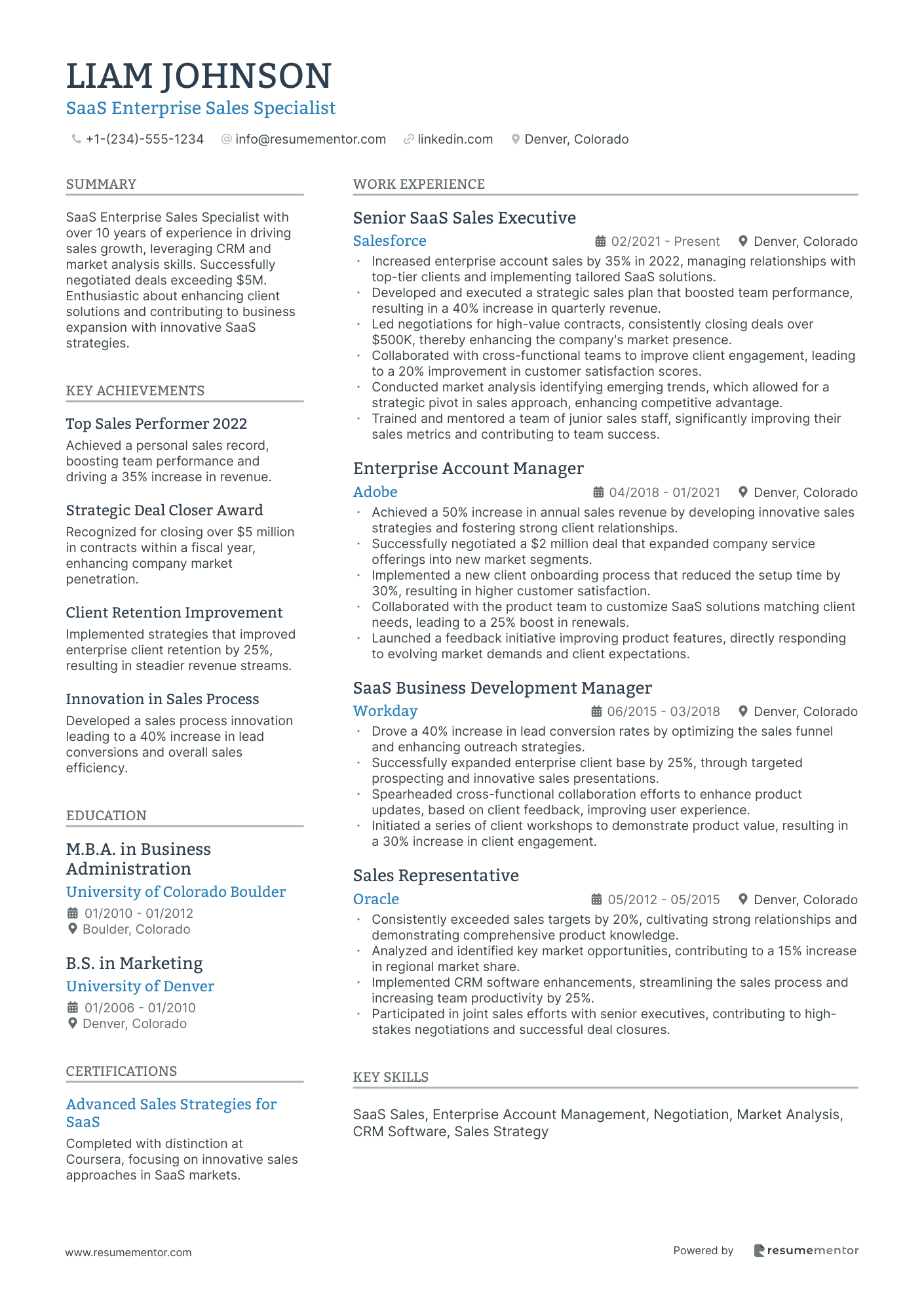 SaaS Enterprise Sales Specialist