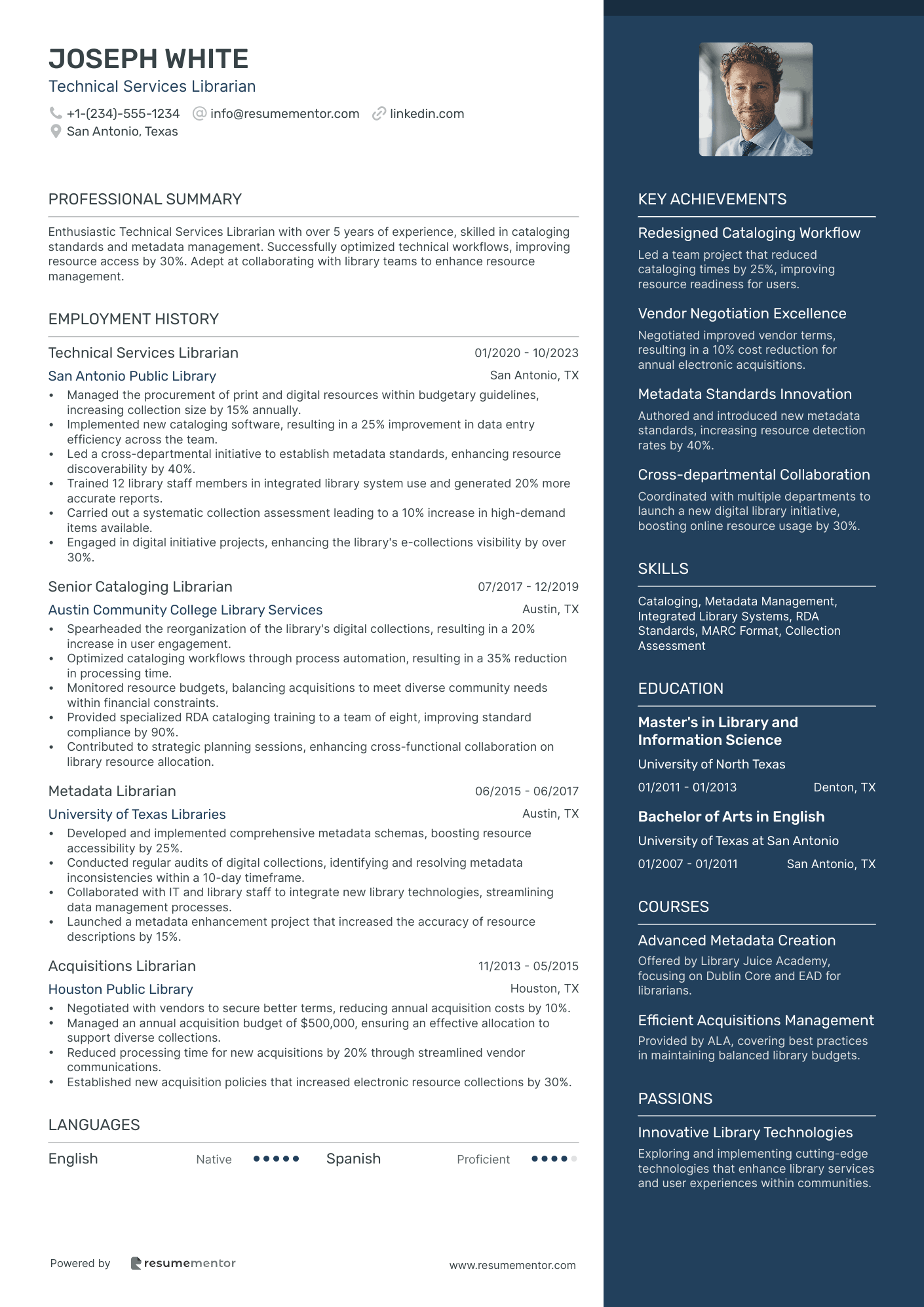 Technical Services Librarian