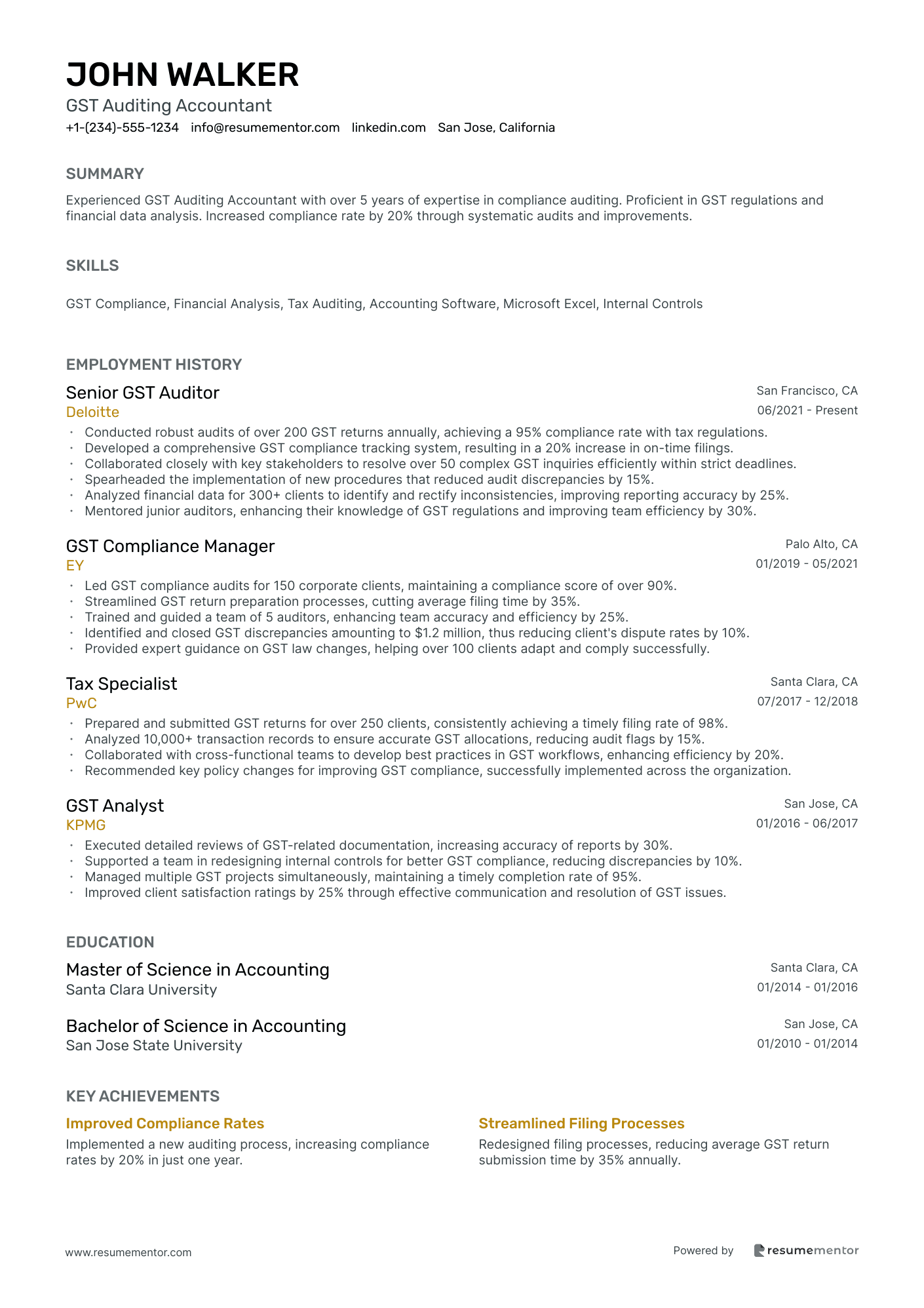 GST Auditing Accountant