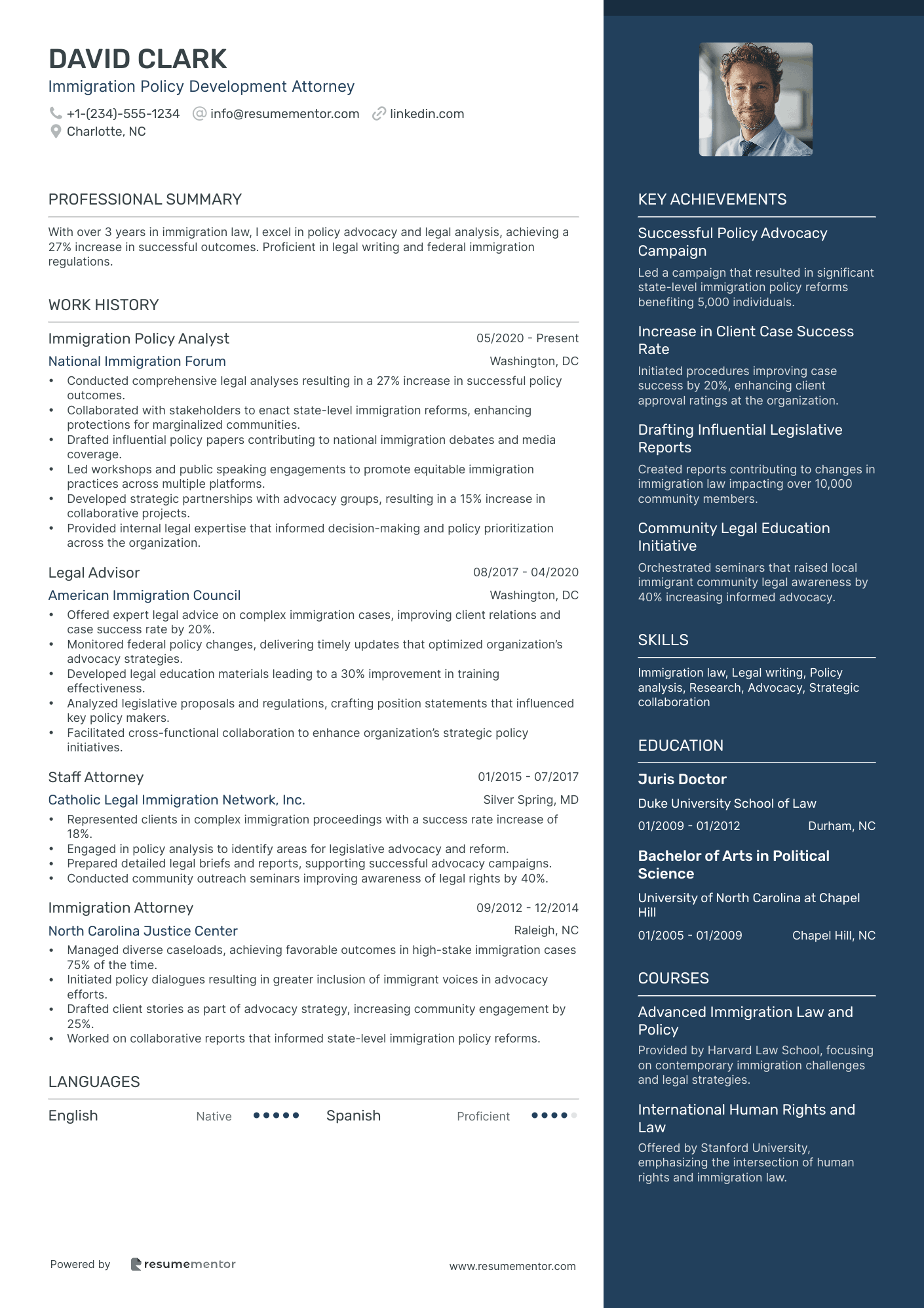 Immigration Policy Development Attorney
