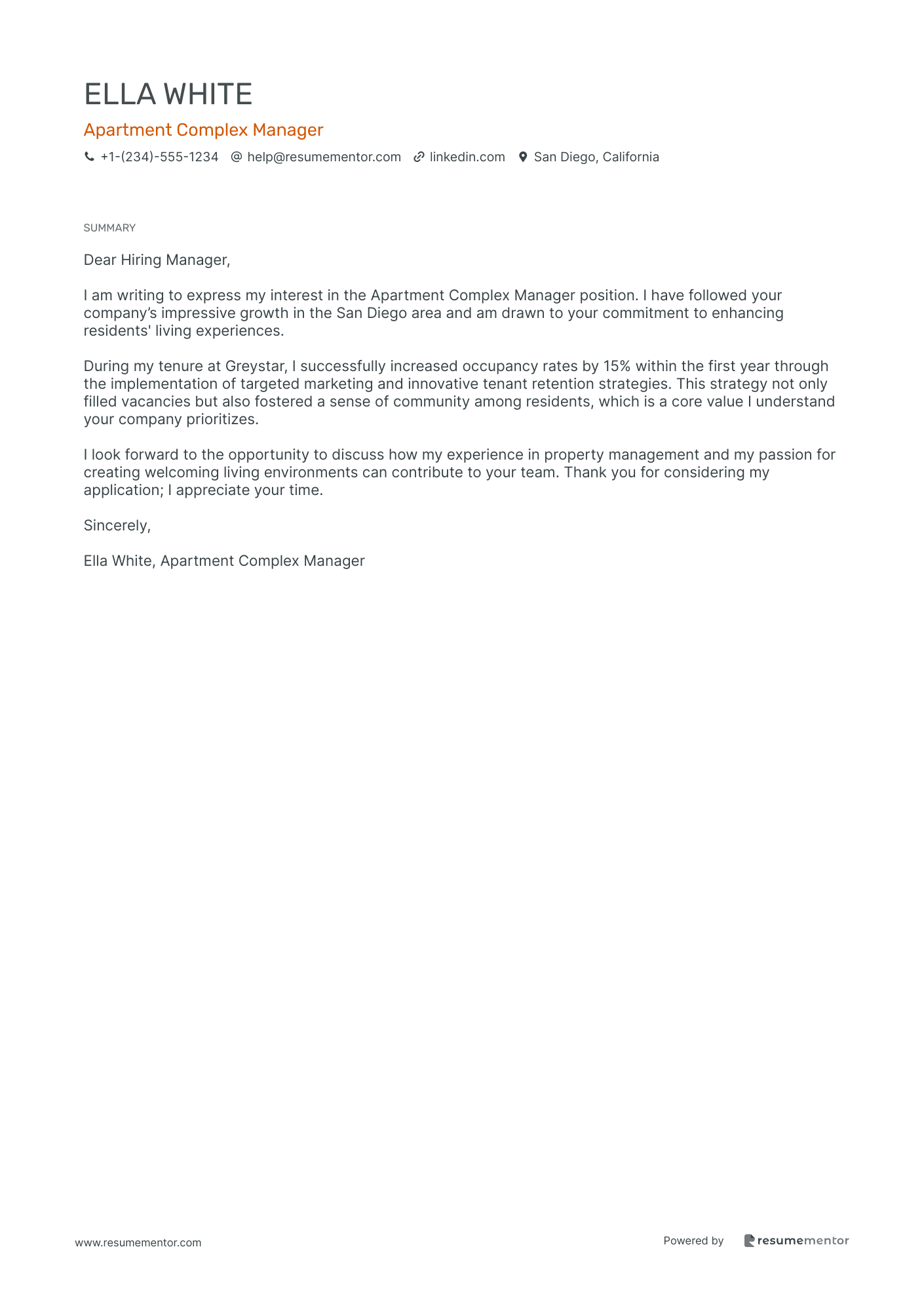 Apartment Complex Manager
