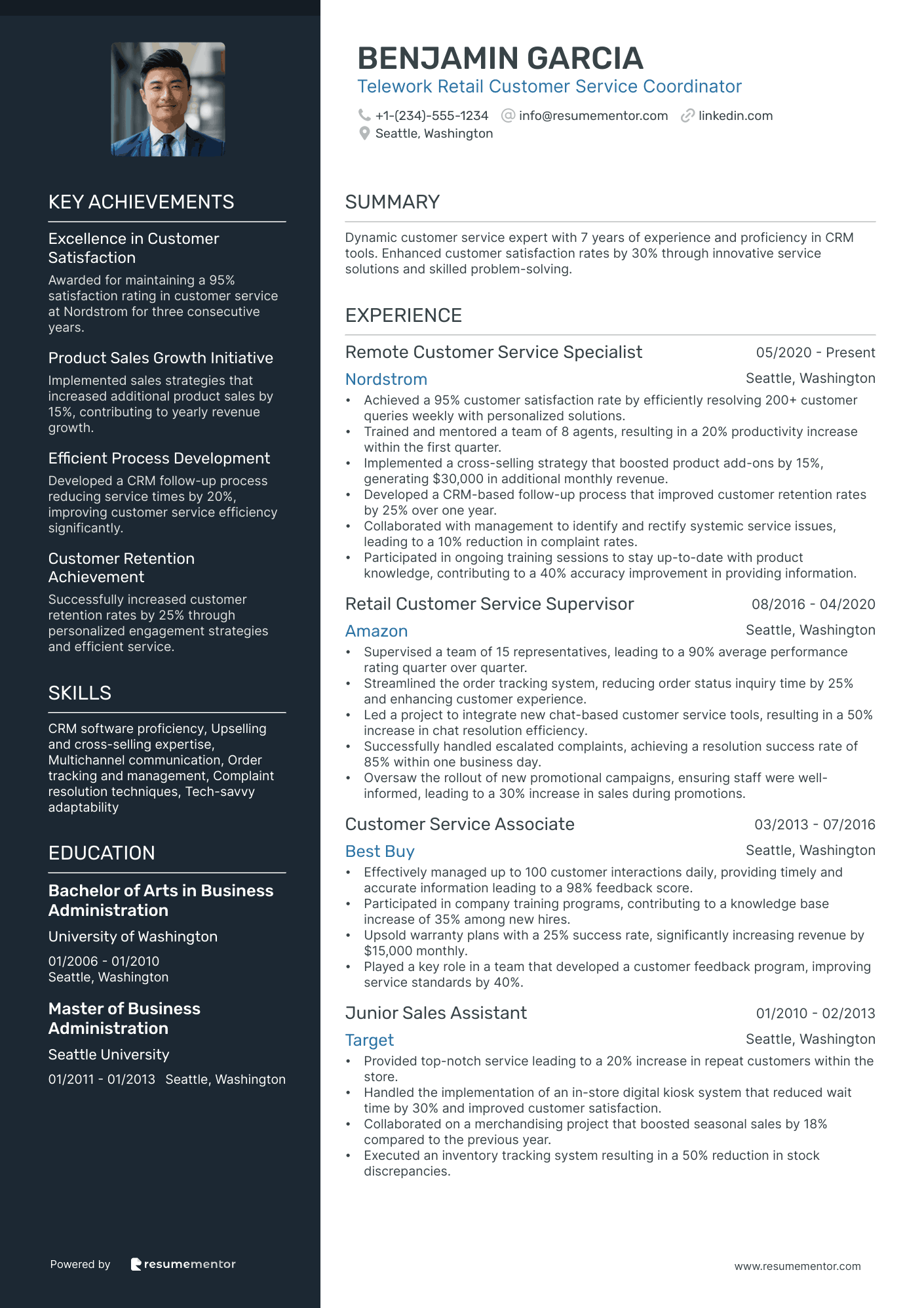 Telework Retail Customer Service Coordinator