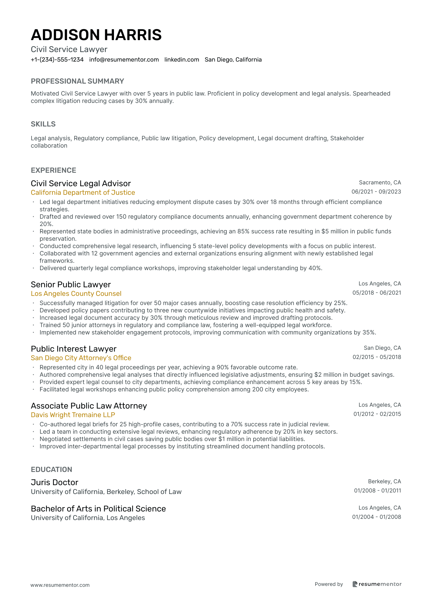 Civil Service Lawyer