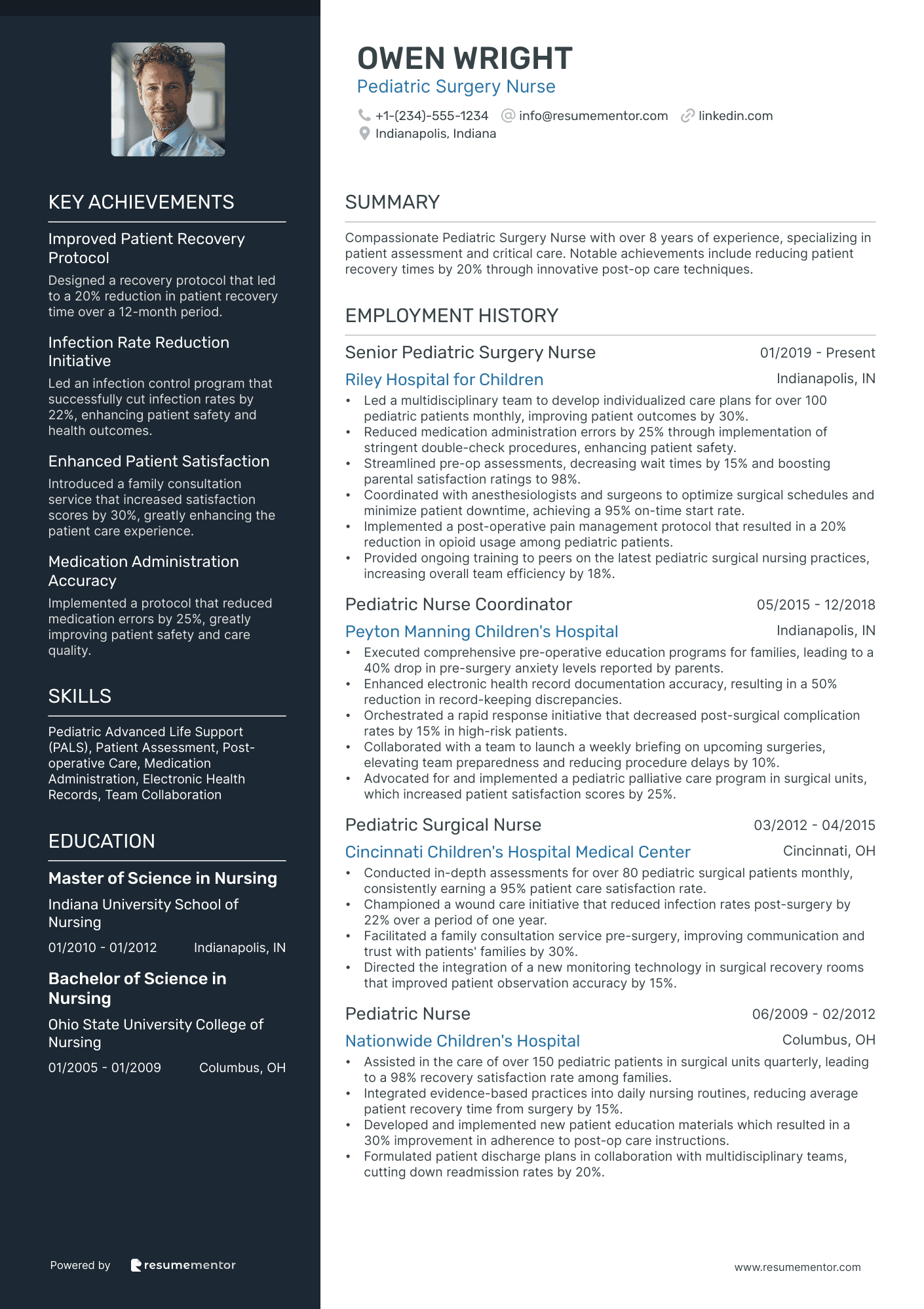 Pediatric Surgery Nurse