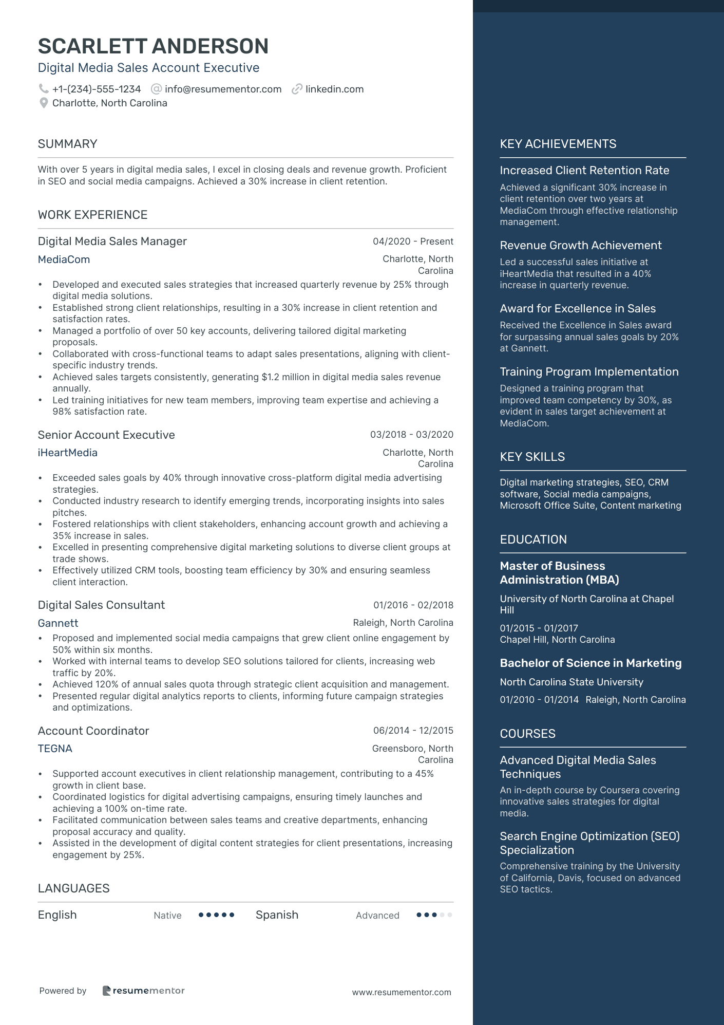 Digital Media Sales Account Executive